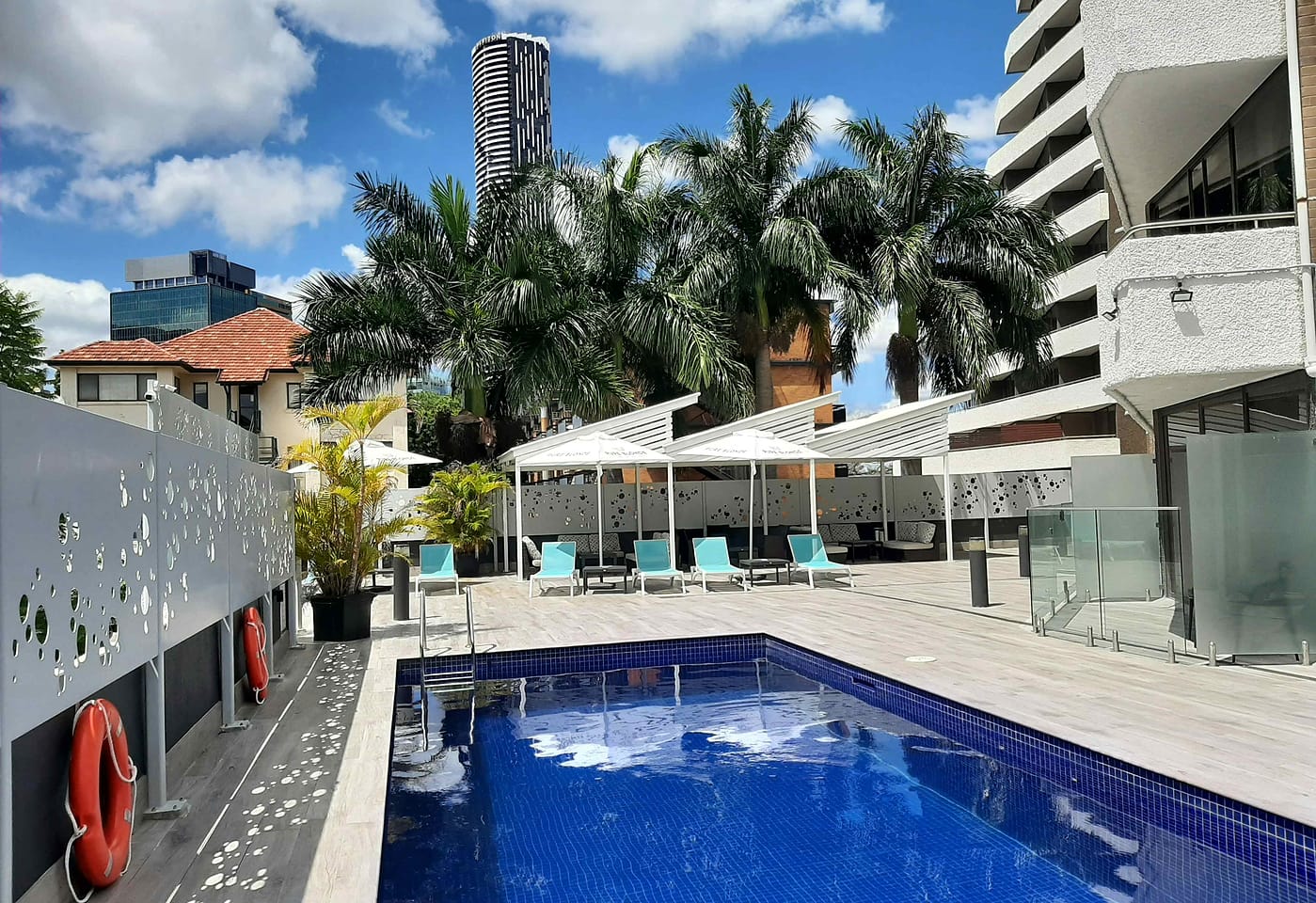 Mercure Brisbane Spring Hill | View of the Pool | Venue Hire Brisbane | 2