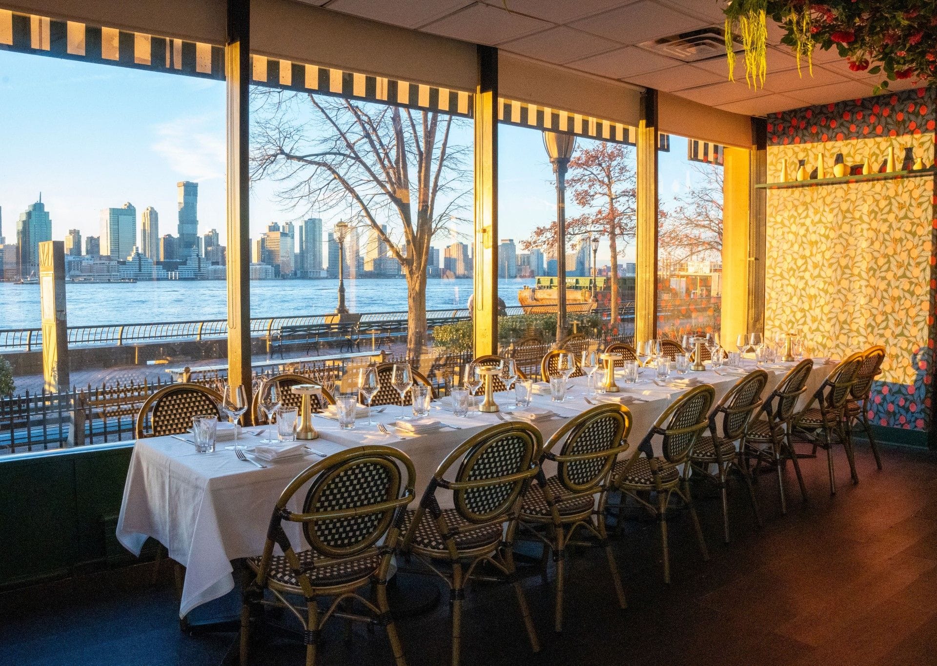 mezze on the river tribeca outdoor bars to rent private events 