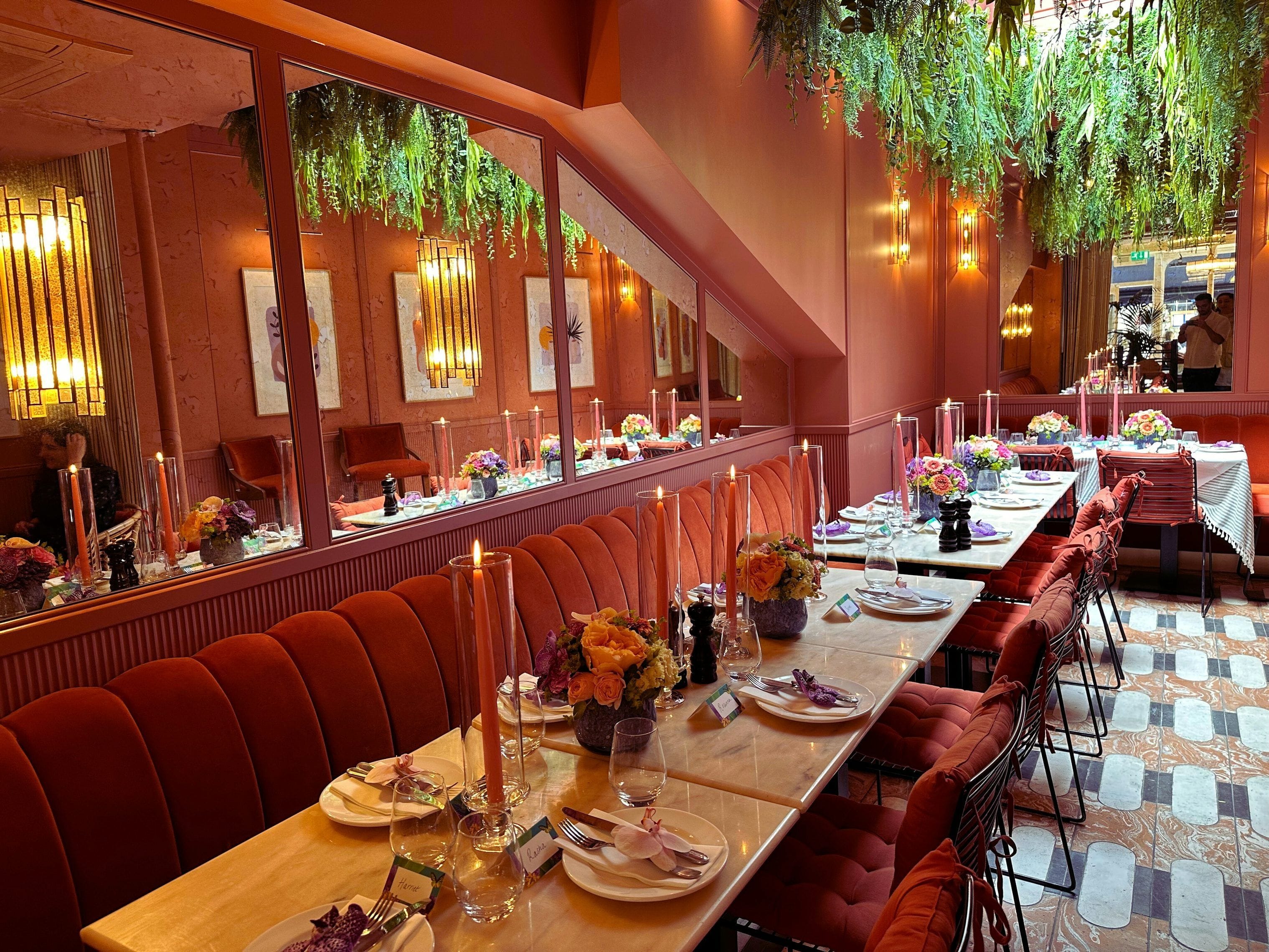 minas skylight room belgravia private dining london