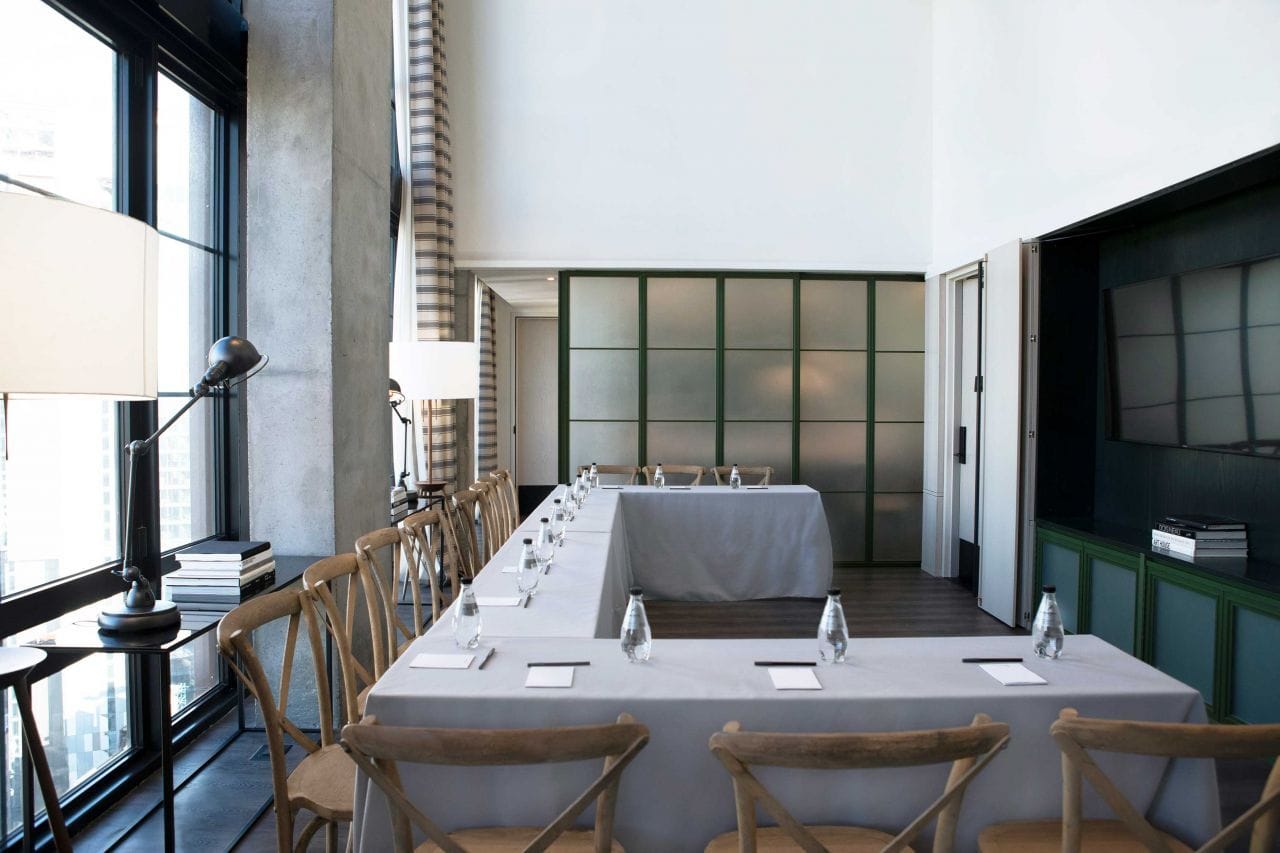 moxy hotel chelsea meeting rooms private events nyc