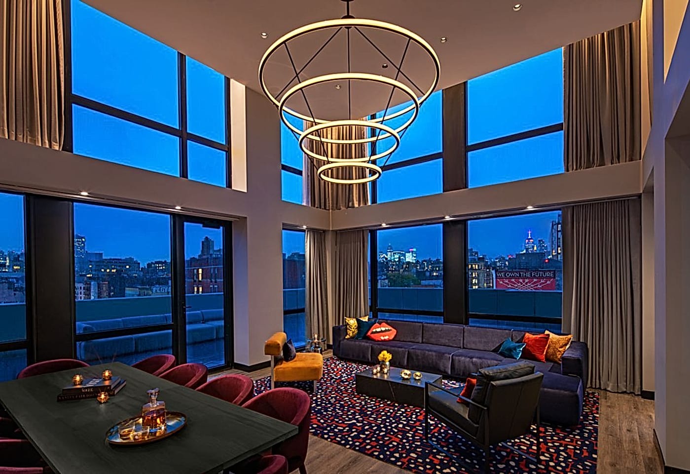 Glitzy meeting rooms in the Lower East Side: Moxy NYC Lower East Side image 2