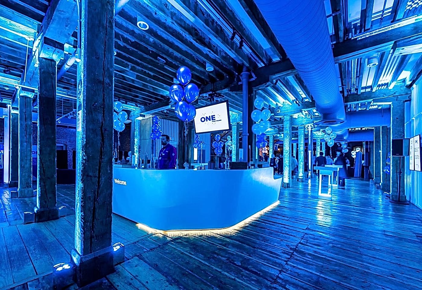 private dining in muscovado hall at the museum of london docklands in canary wharf london