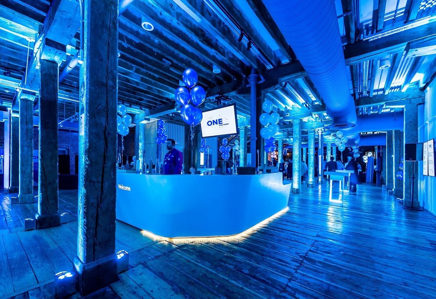 private dining in muscovado hall at the museum of london docklands in canary wharf london
