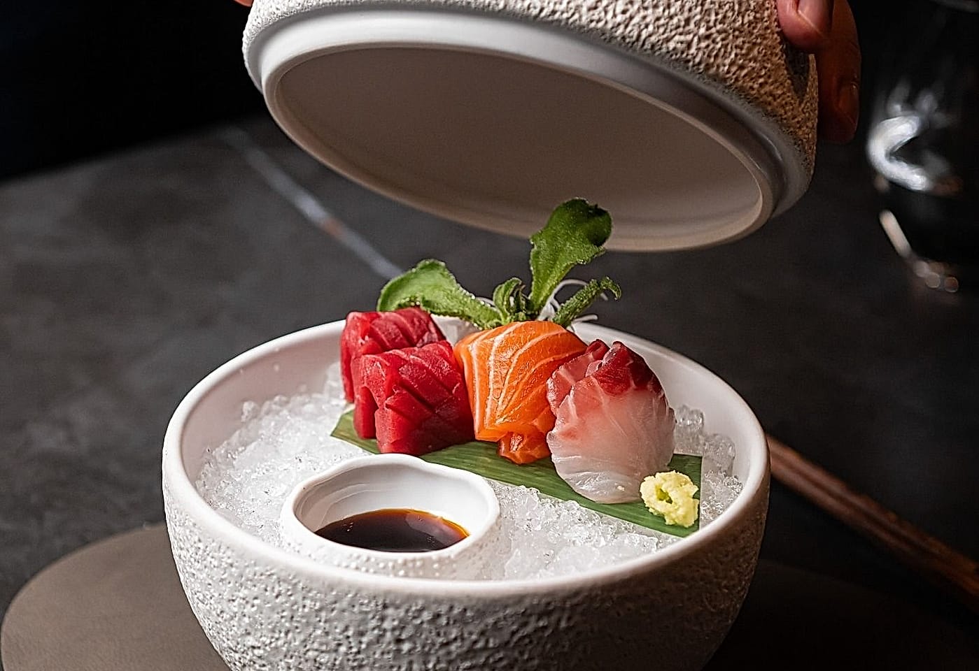 sushi at manchester private dining room at musu