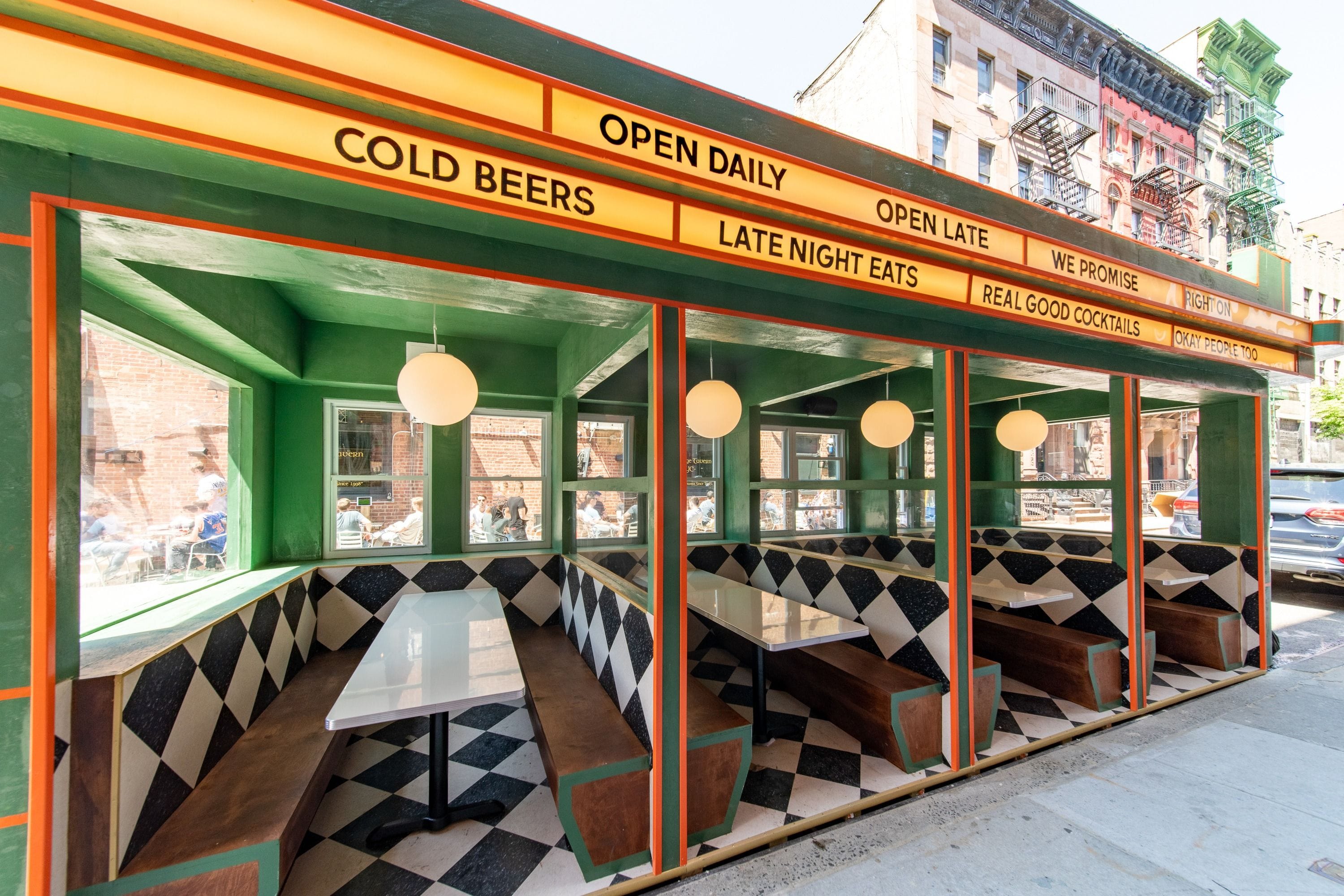 new york outdoor bars bandits