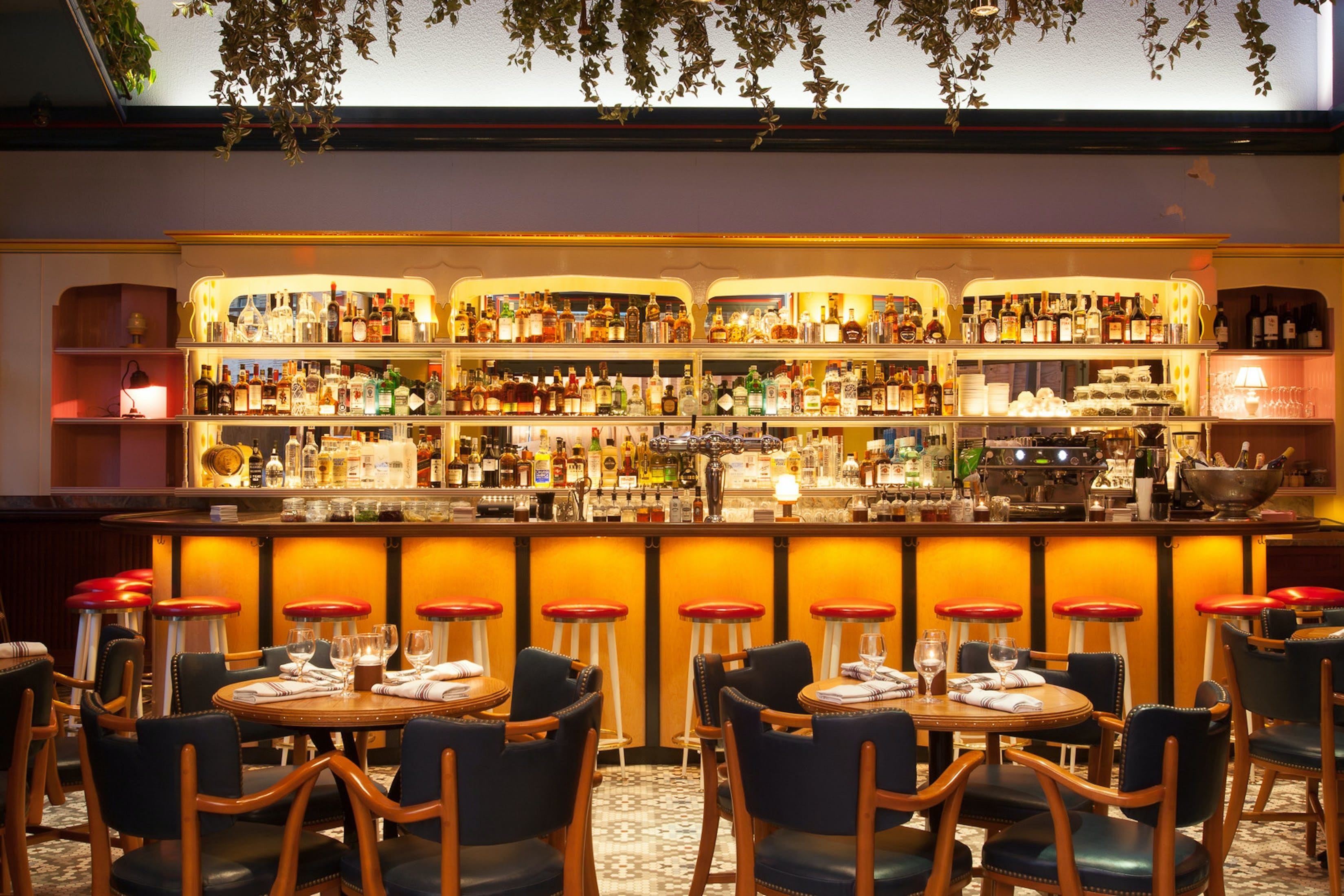 interior of nothing really matters new york city bar