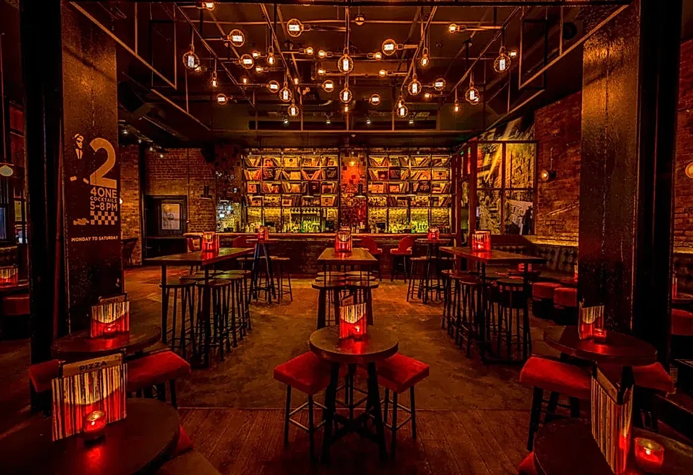 interior of old street records in old street in london