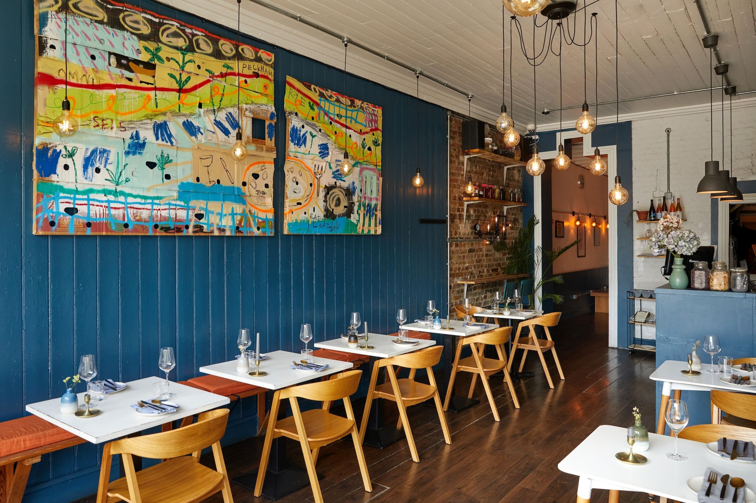 interior of omni peckham bar london