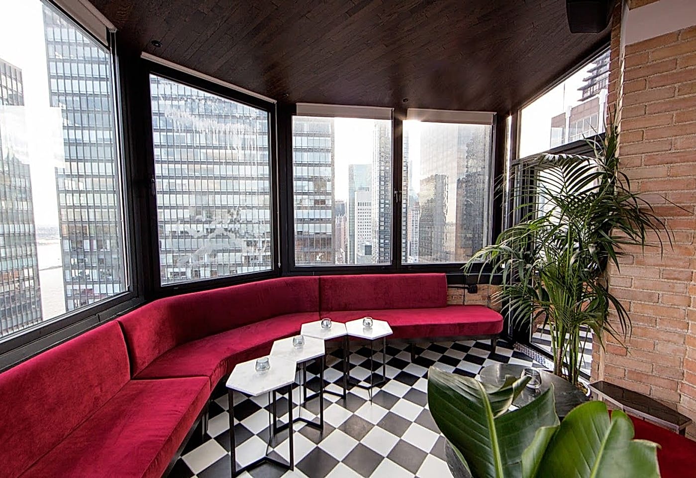 opehlia lounge midtown manhattan christmas party venues nyc