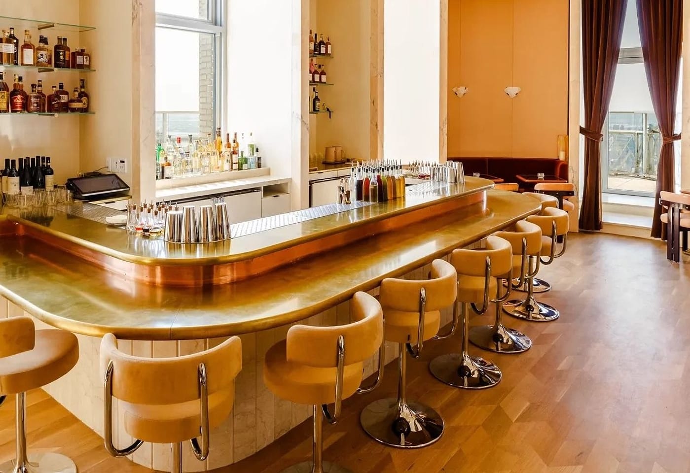overstory fidi financial district best bars nyc