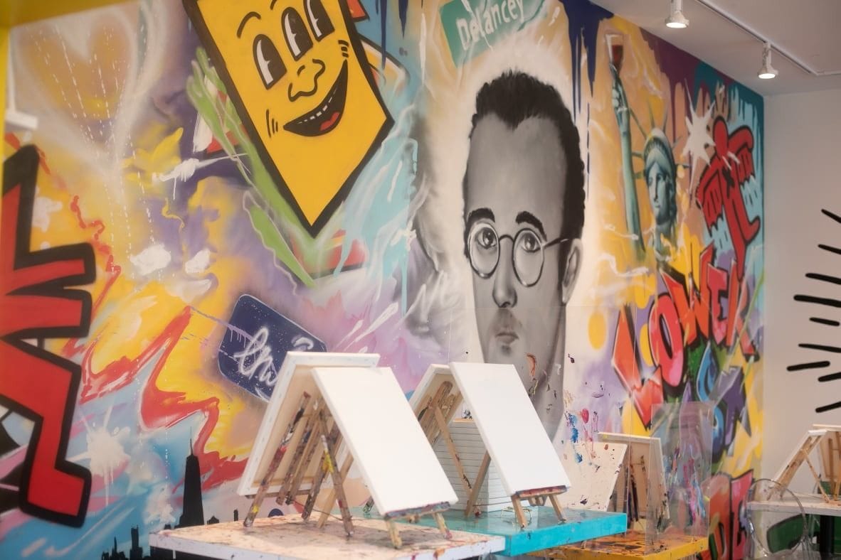 paint n pour bowery team building events nyc