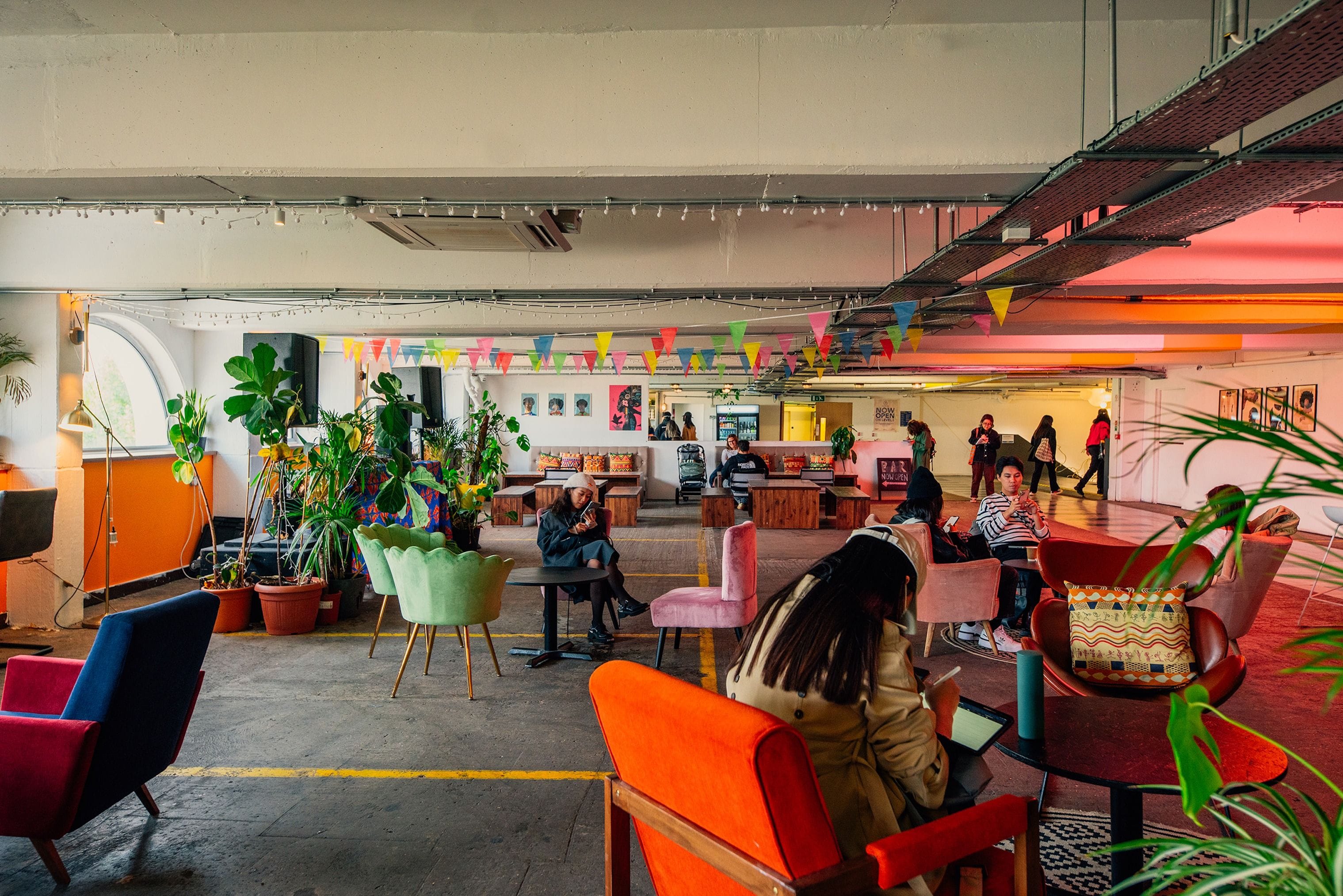 interior of peckham levels peckham bar london