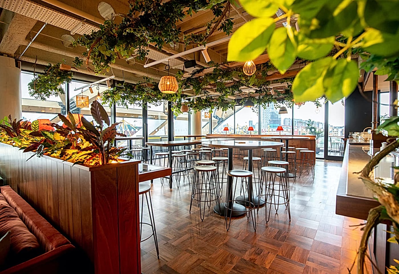 pergola on the wharf canary wharf cocktail bars 2