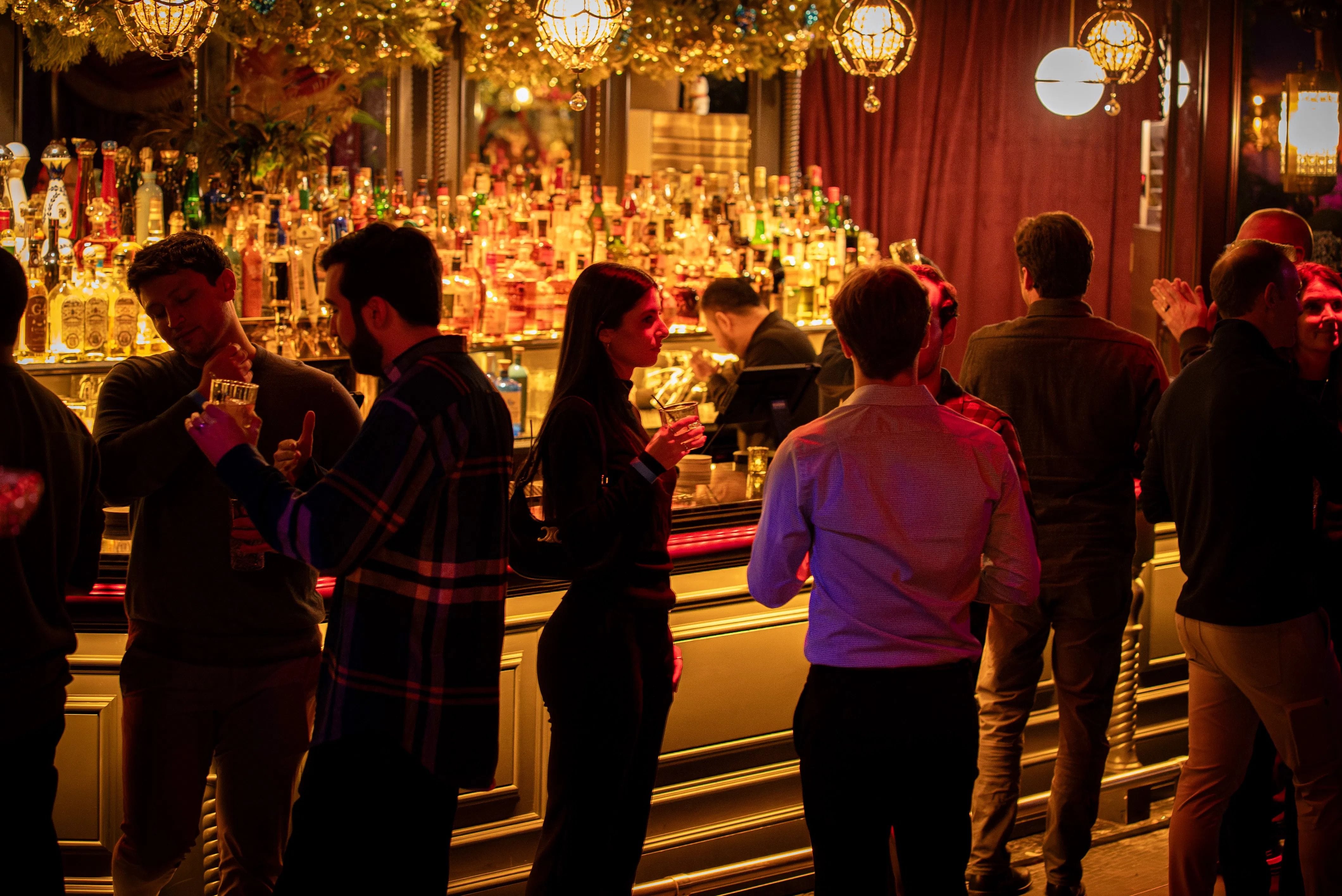 Enjoy the world's second largest gin collection for your 21st birthday: Ploume at the Ivory Peacock image 2
