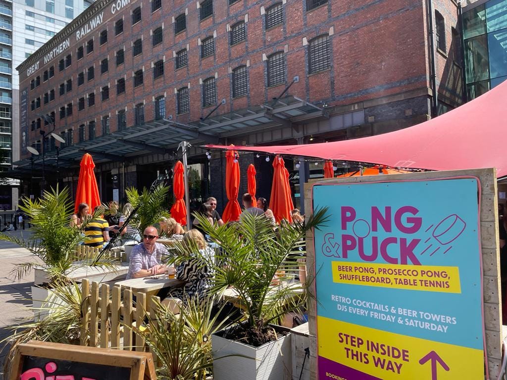 A Manchester bar for the most competitive: Pong & Puck image 3
