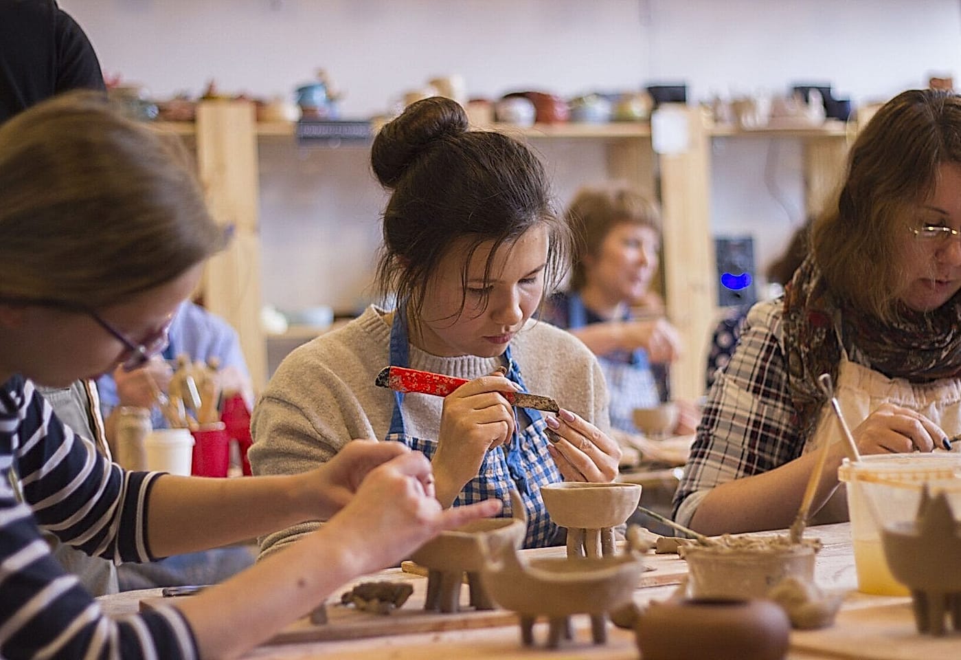 Sculpt a strong team at this pottery class in Lower Manhattan: Pottery Studio 1 image 2