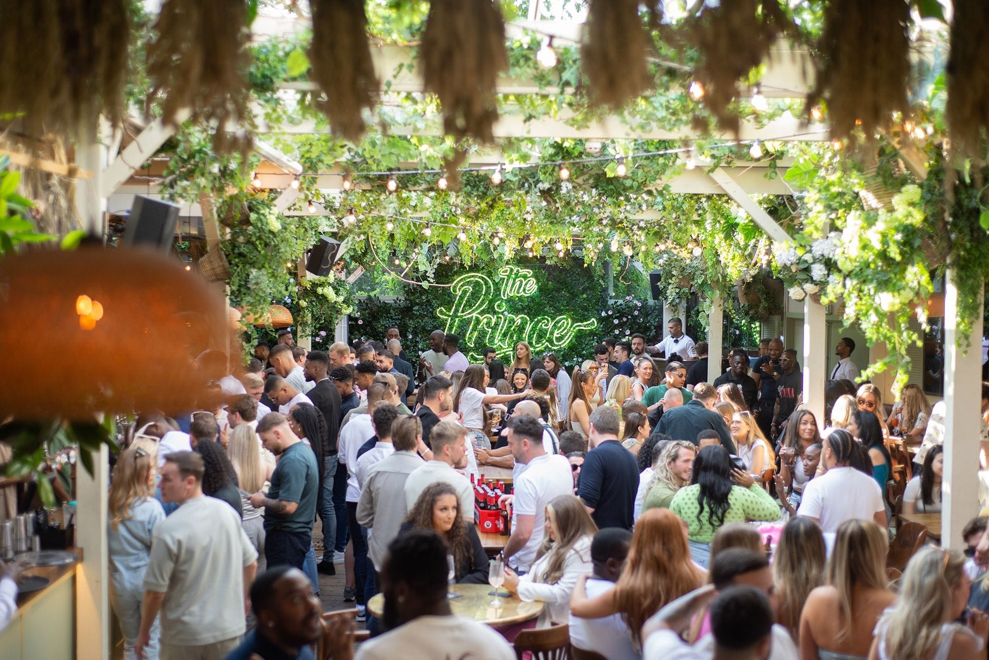 roof terrace of the prince earls court london bar
