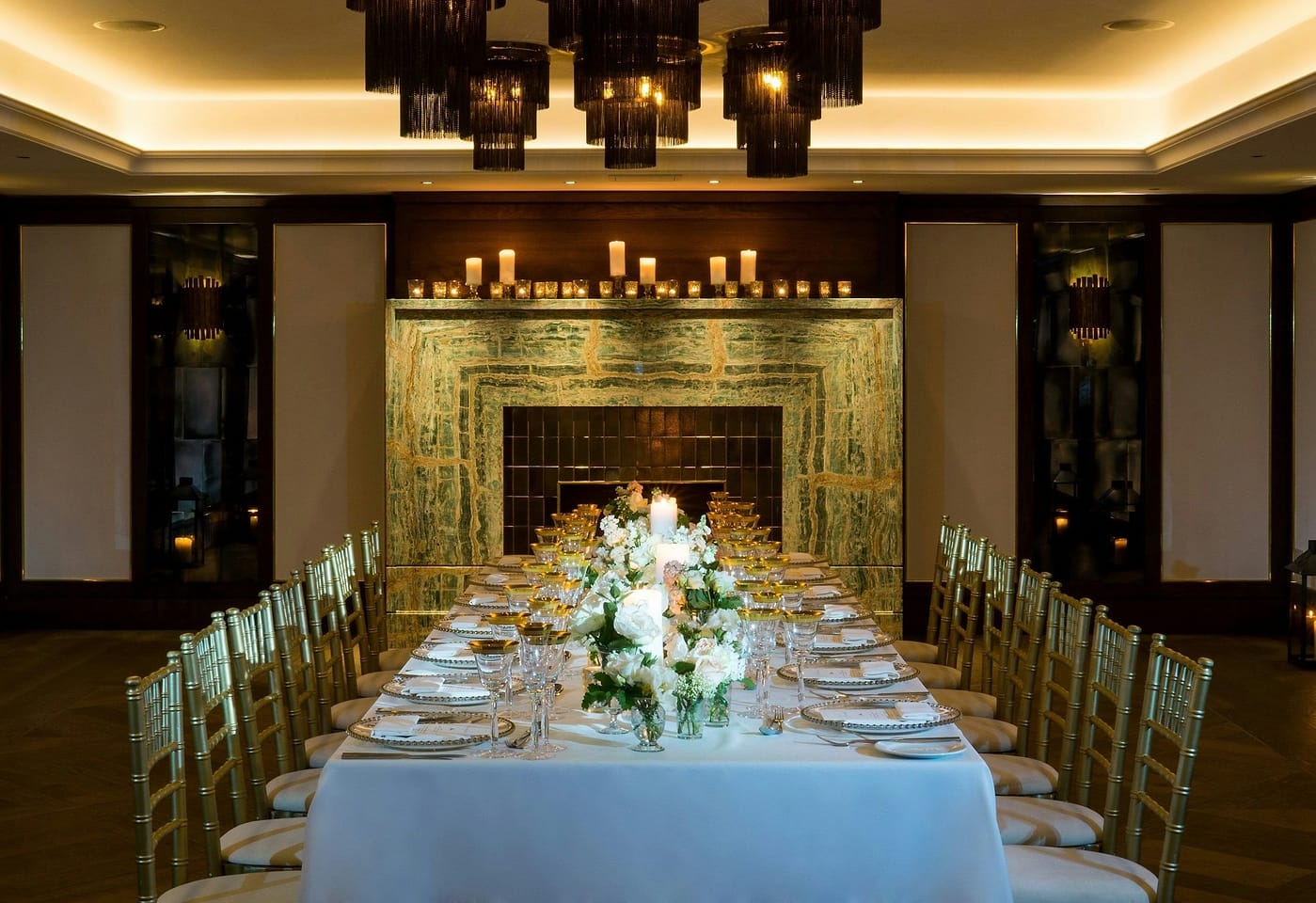 An elegant Christmas Dinner venue in the heart of London: The May Fair Hotel, Private Dining Room image 3