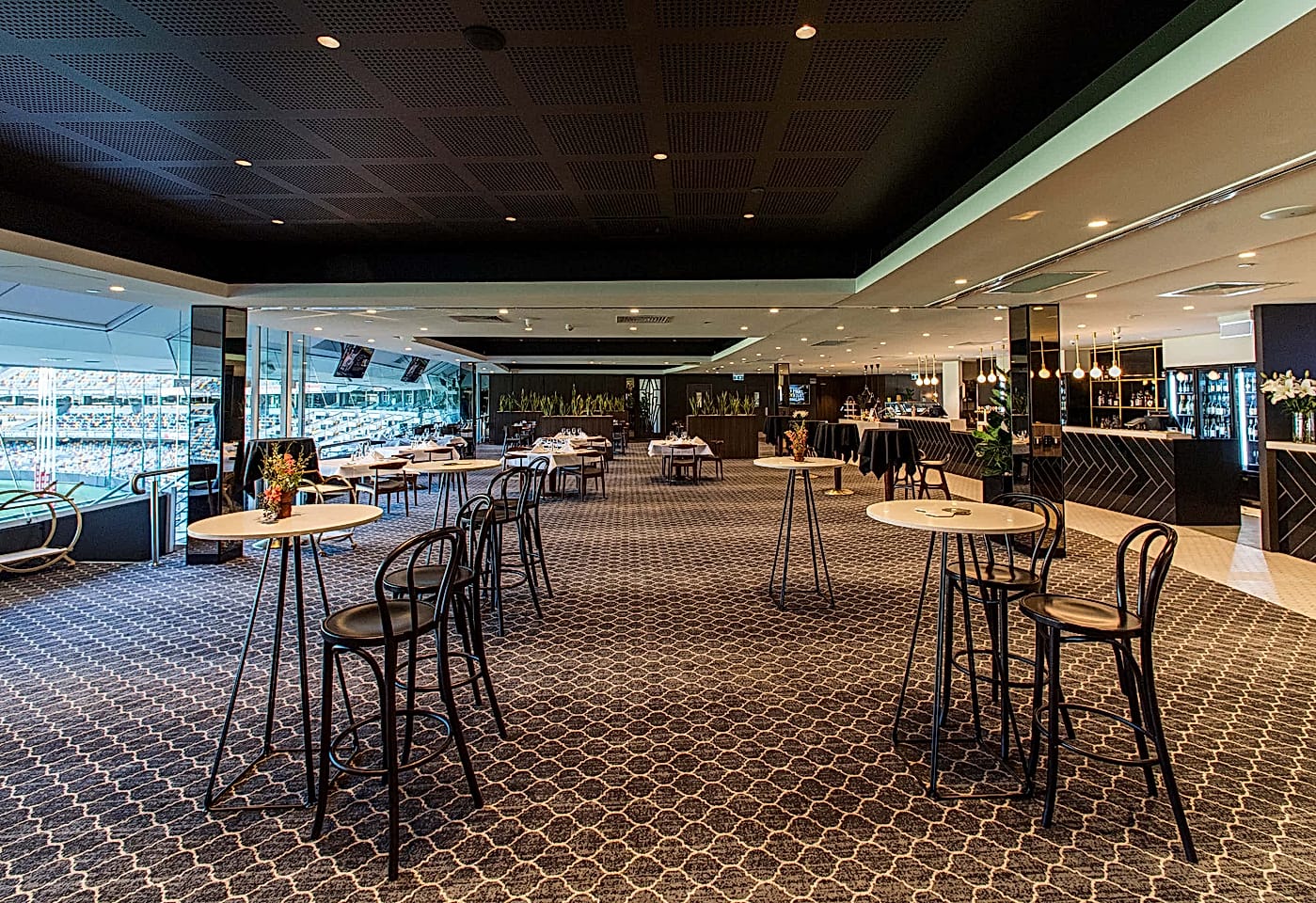 Queensland Cricketer's Club | Glass Viewing Room Exclusive Hire | Venue Hire Brisbane | 1