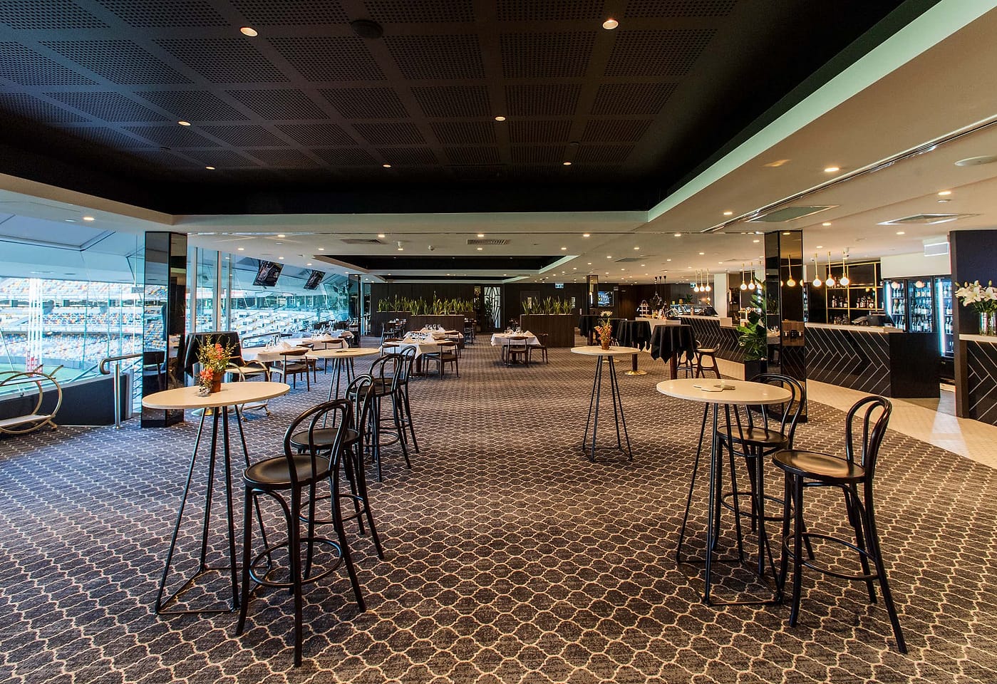Queensland Cricketer's Club | Glass Viewing Room Exclusive Hire | Venue Hire Brisbane | 1