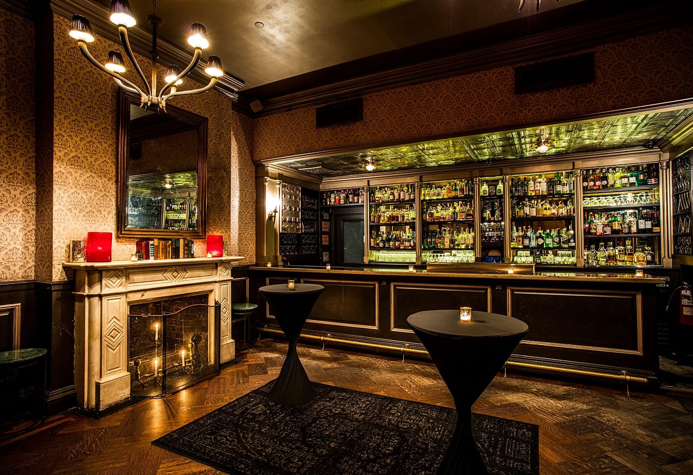 raines law room william corporate holiday party midtown nyc