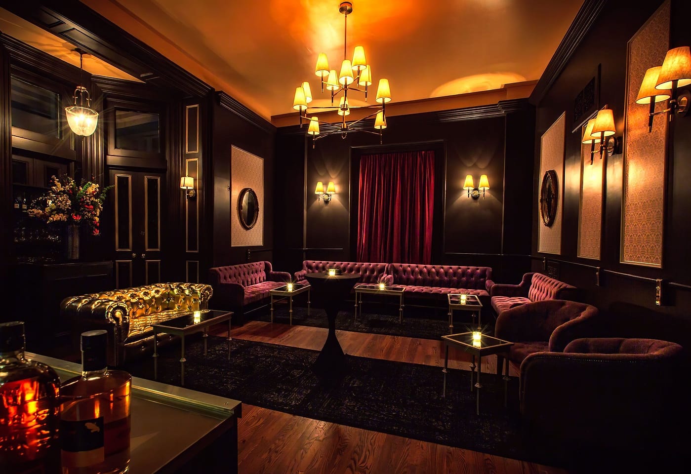 raines law room william corporate holiday party midtown nyc