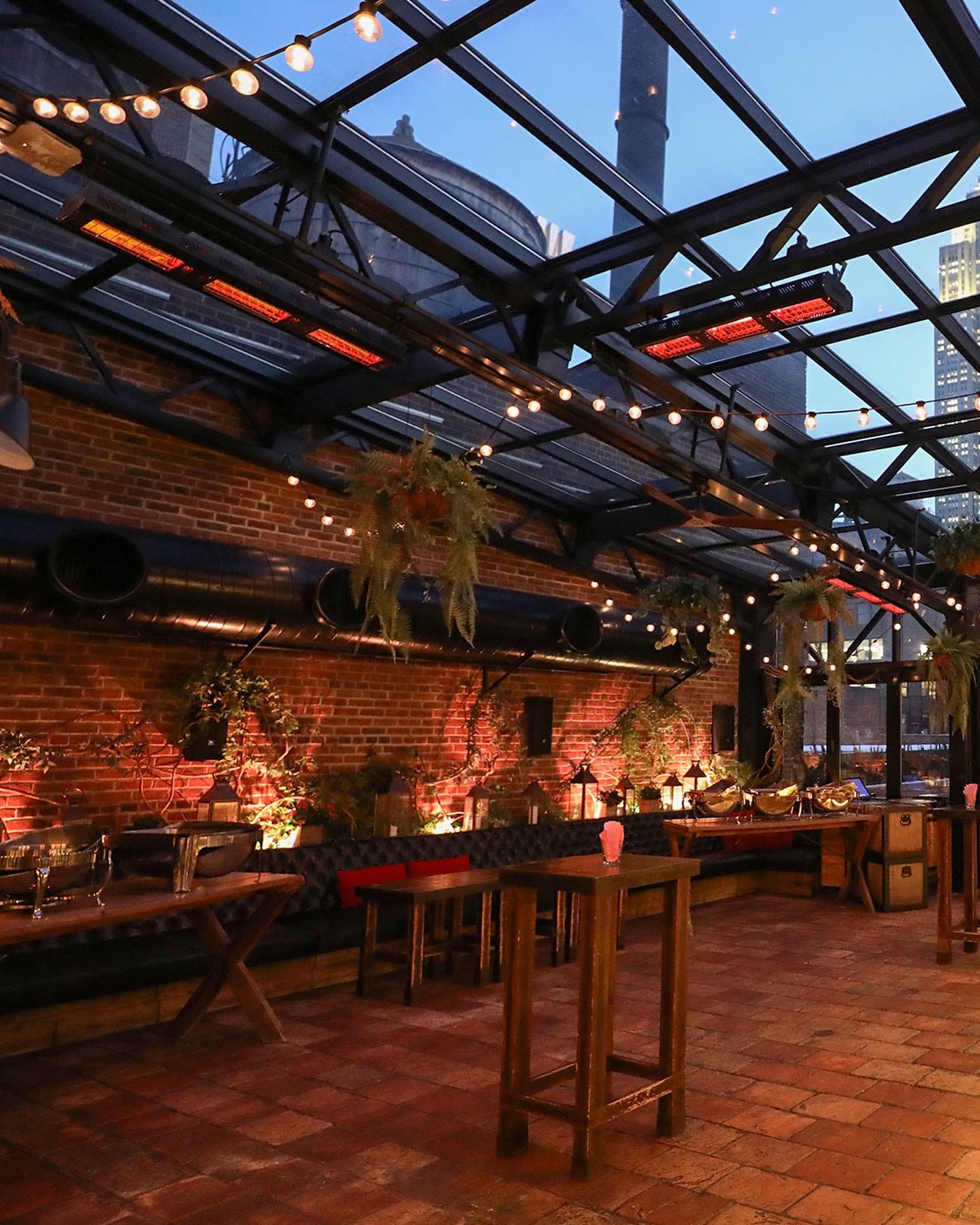refinery rooftop bar manhattan birthday party venues new york