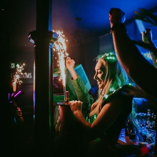 people at revolution leadenhall city of london party venue