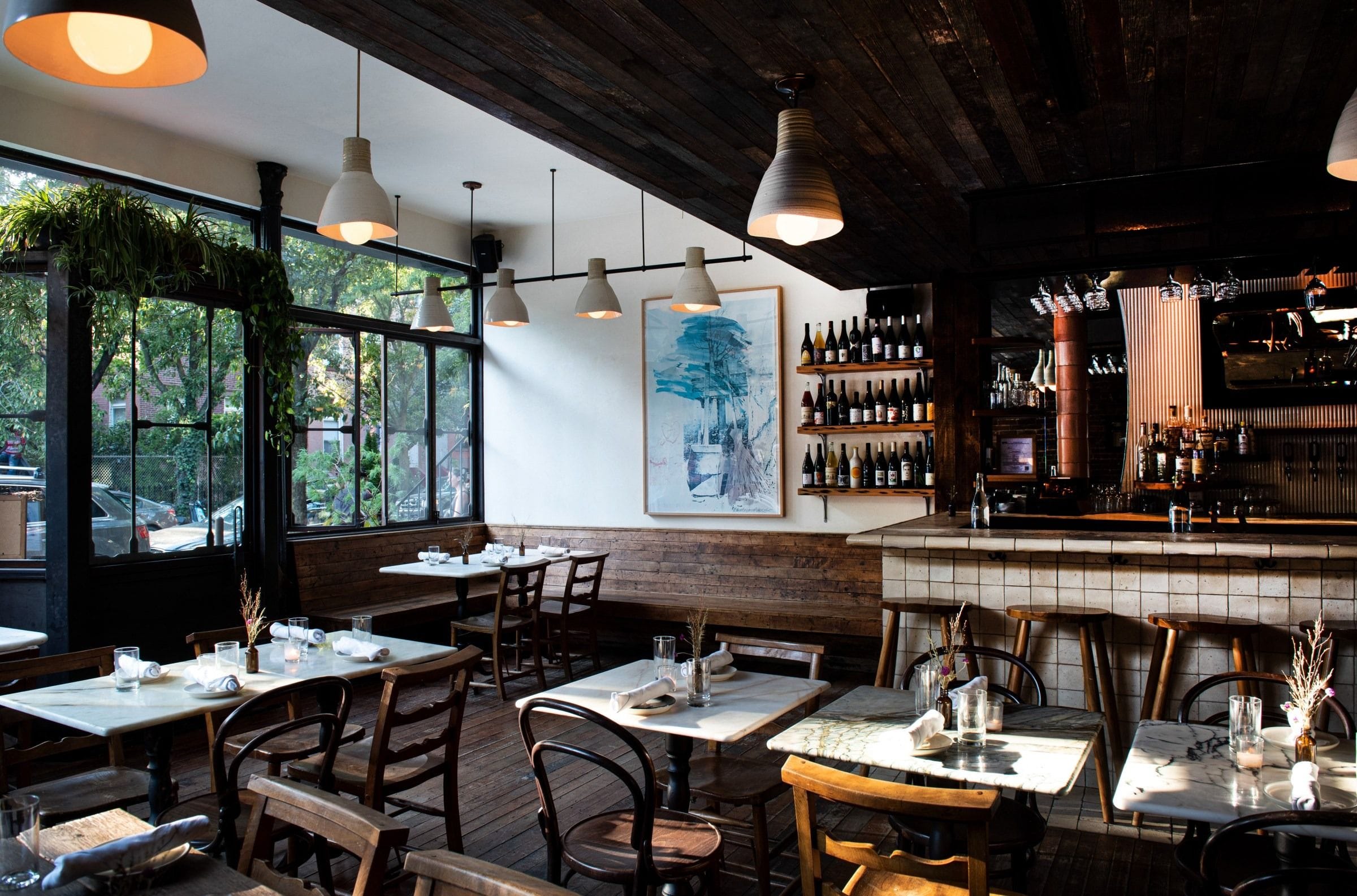 A sustainable natural wine bar for Brooklyn events: Rhodora Wine Bar1