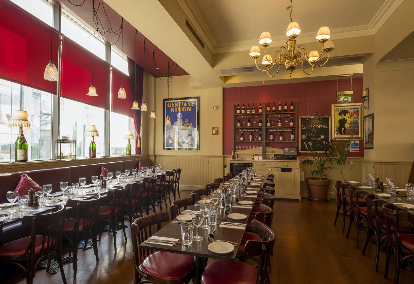 Rouge Brasserie, Birmingham Bullring private dining