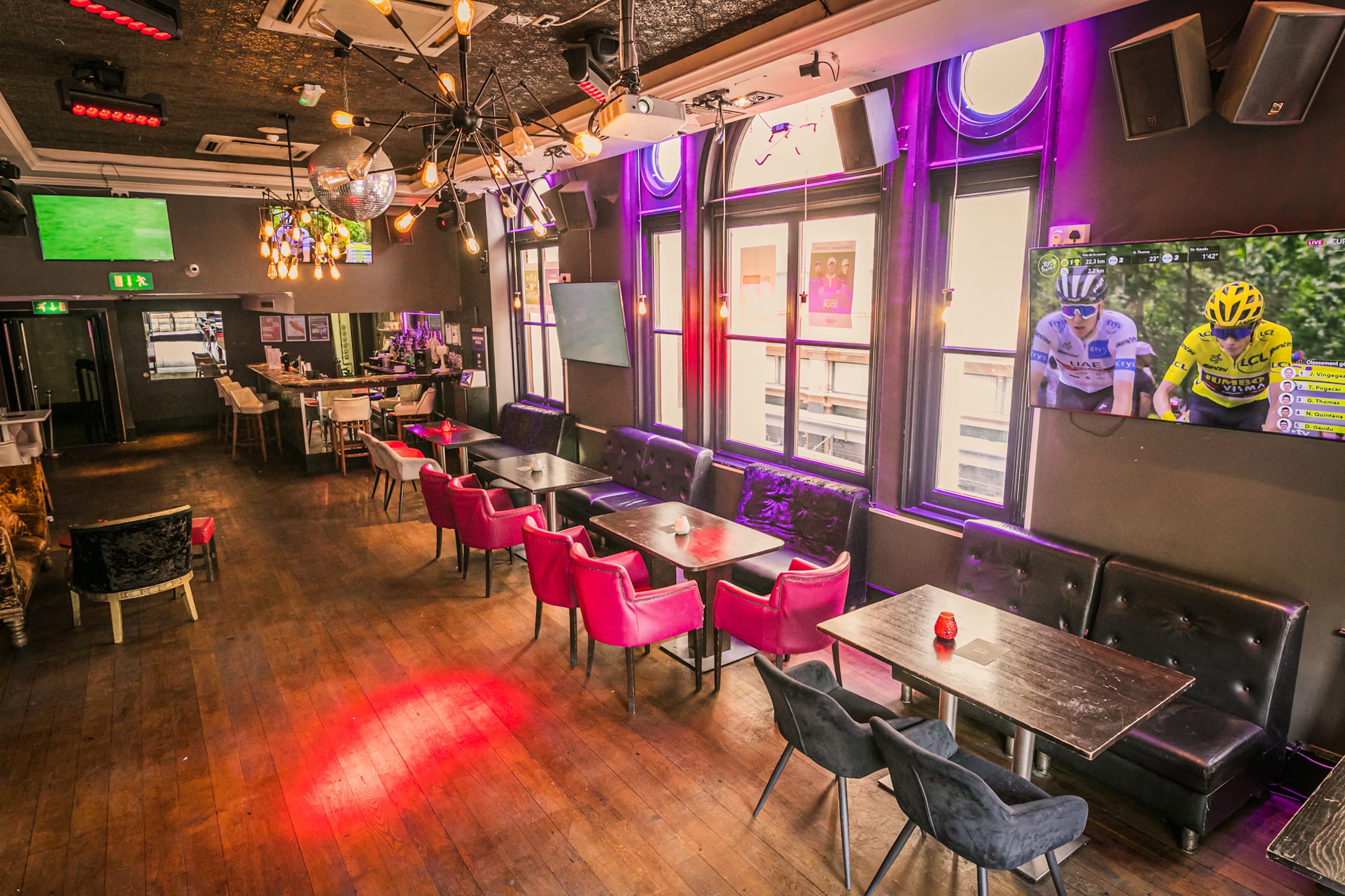 the balcony bar at ruby blue leicester square meeting room