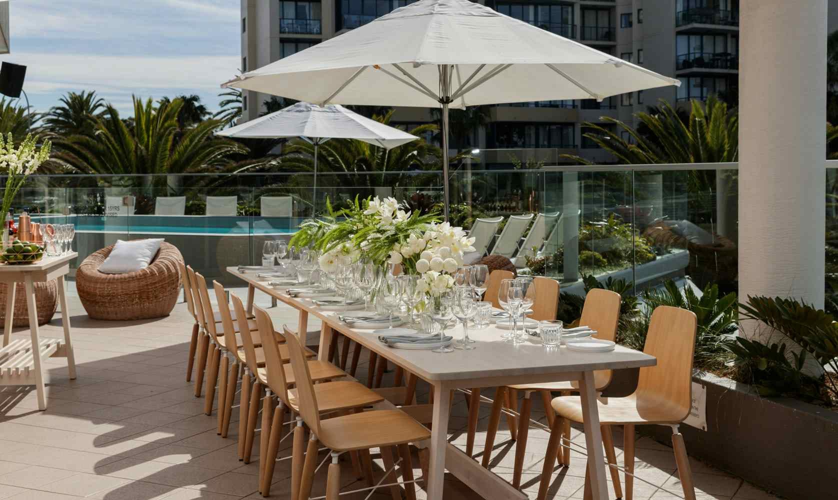 Rydges Cronulla Beachside | Poolside Terrace | Venue Hire Sydney | 1 