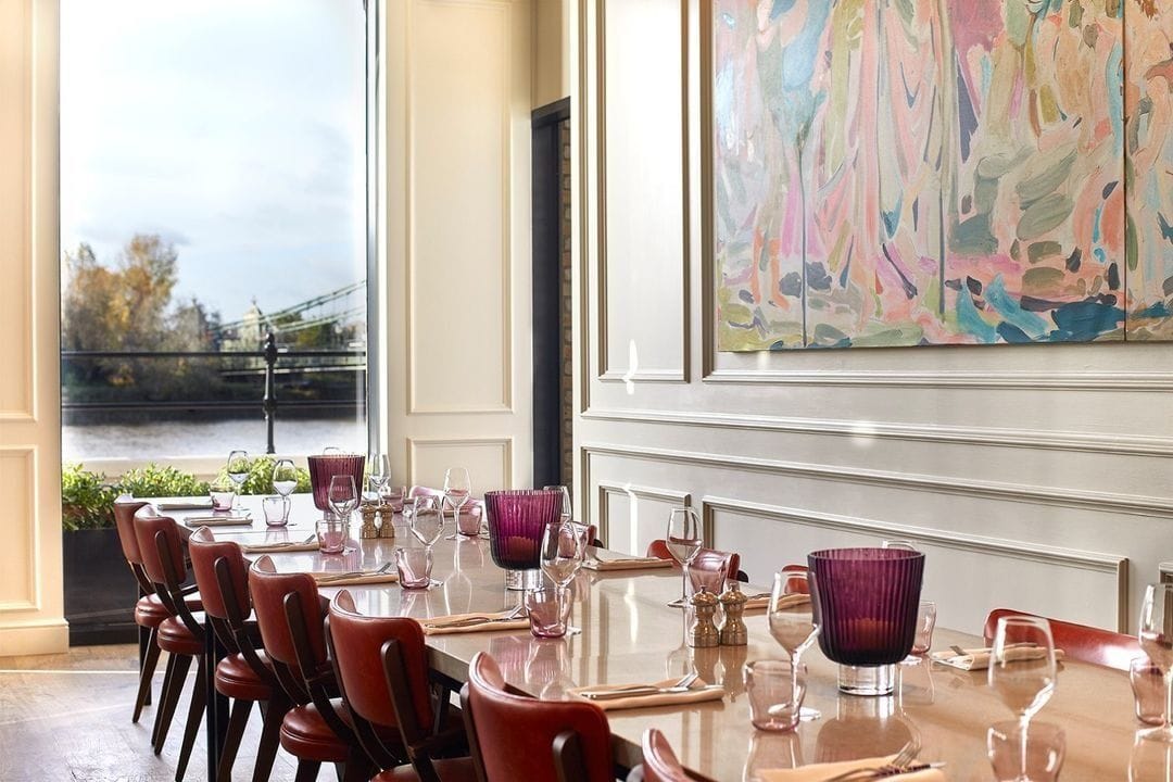 sams riverside hammersmith private dining london