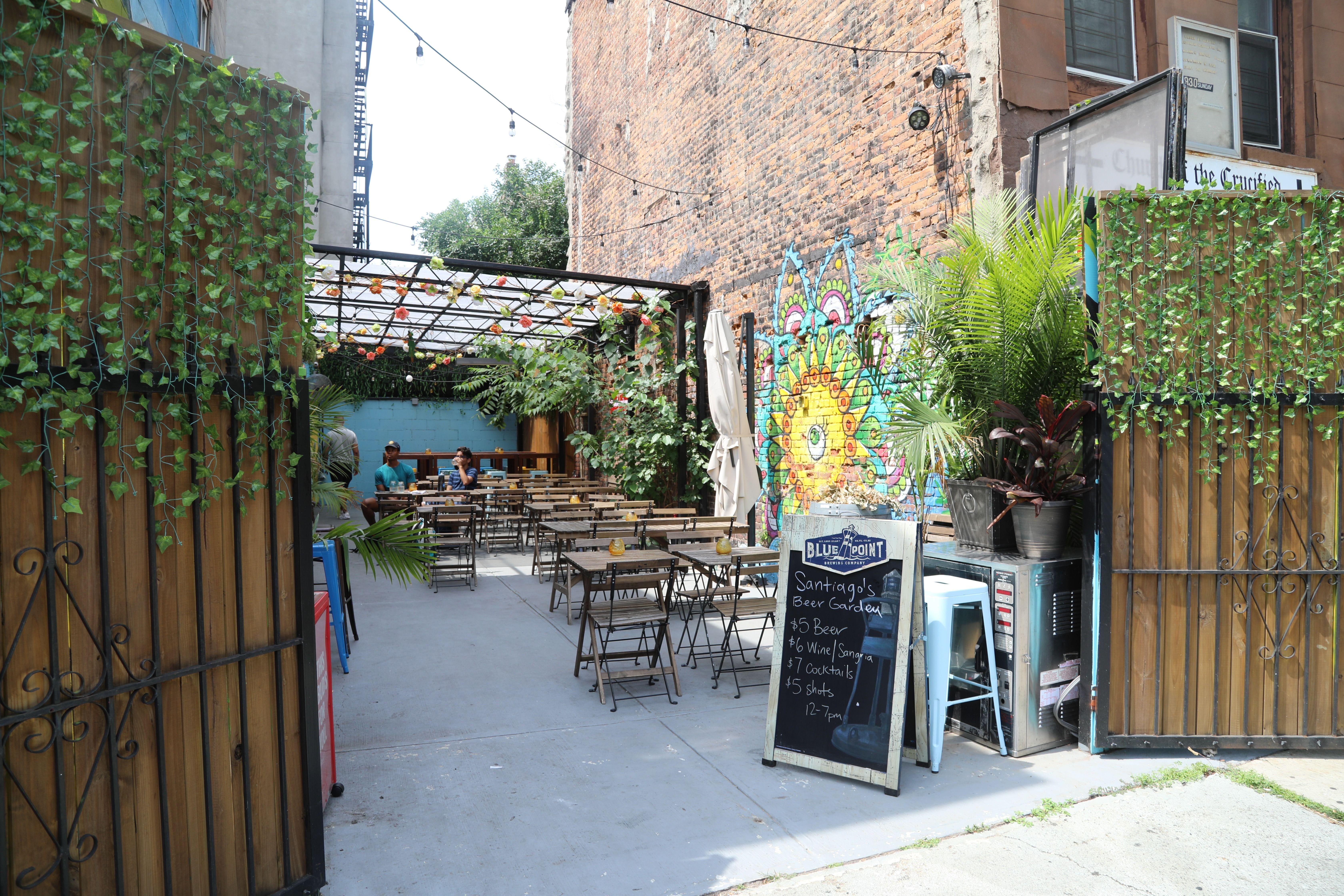 There’s always something to celebrate at this Manhattan beer garden: Santiago's 1