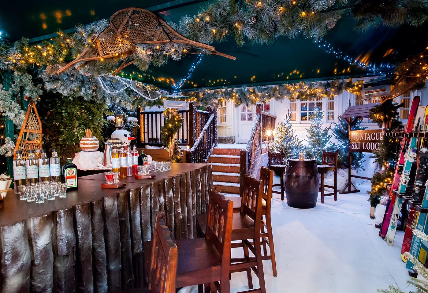 ski lodge london engagement party venues 1