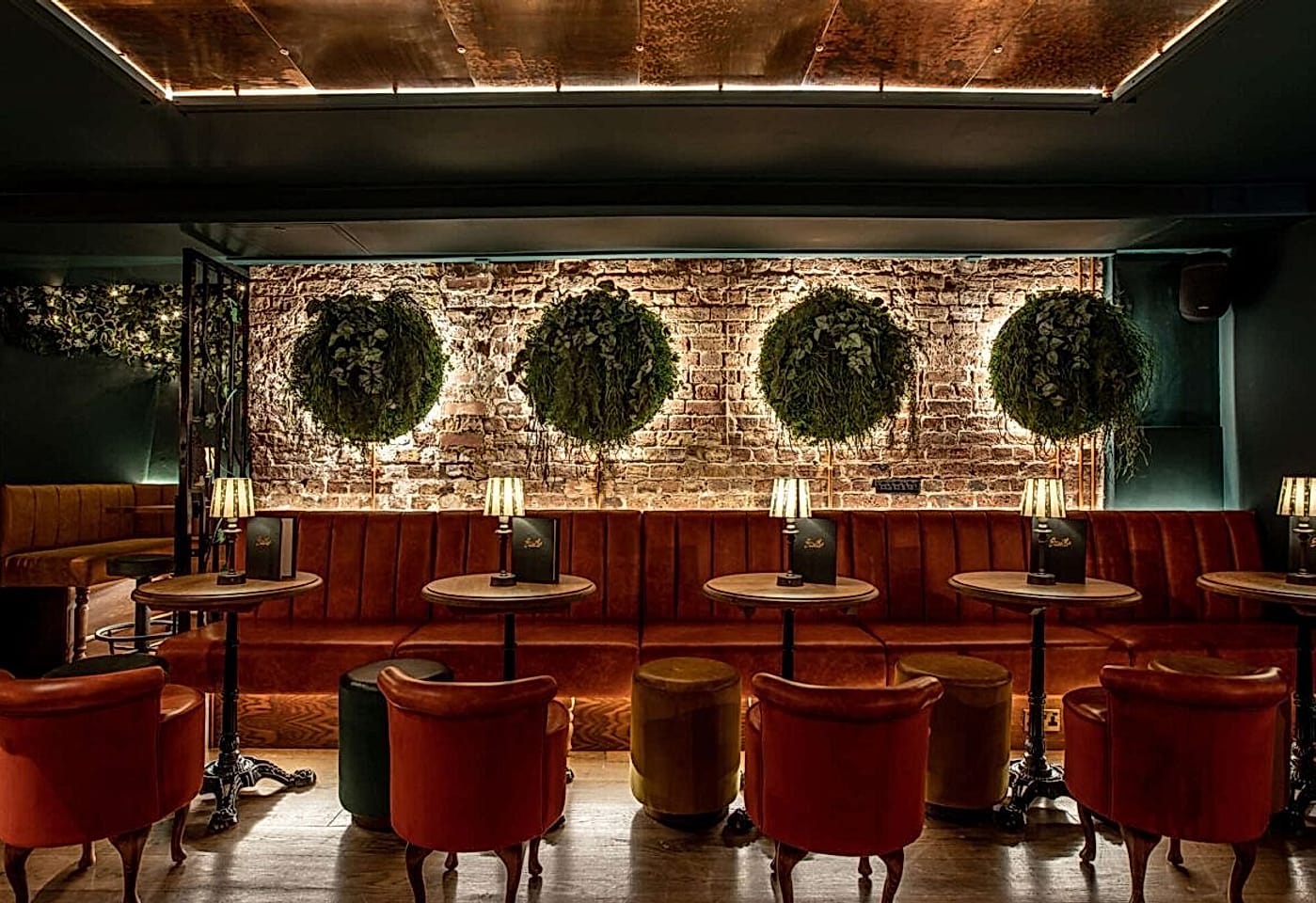 interior of smiths cocktail bar shepherds bush london bar