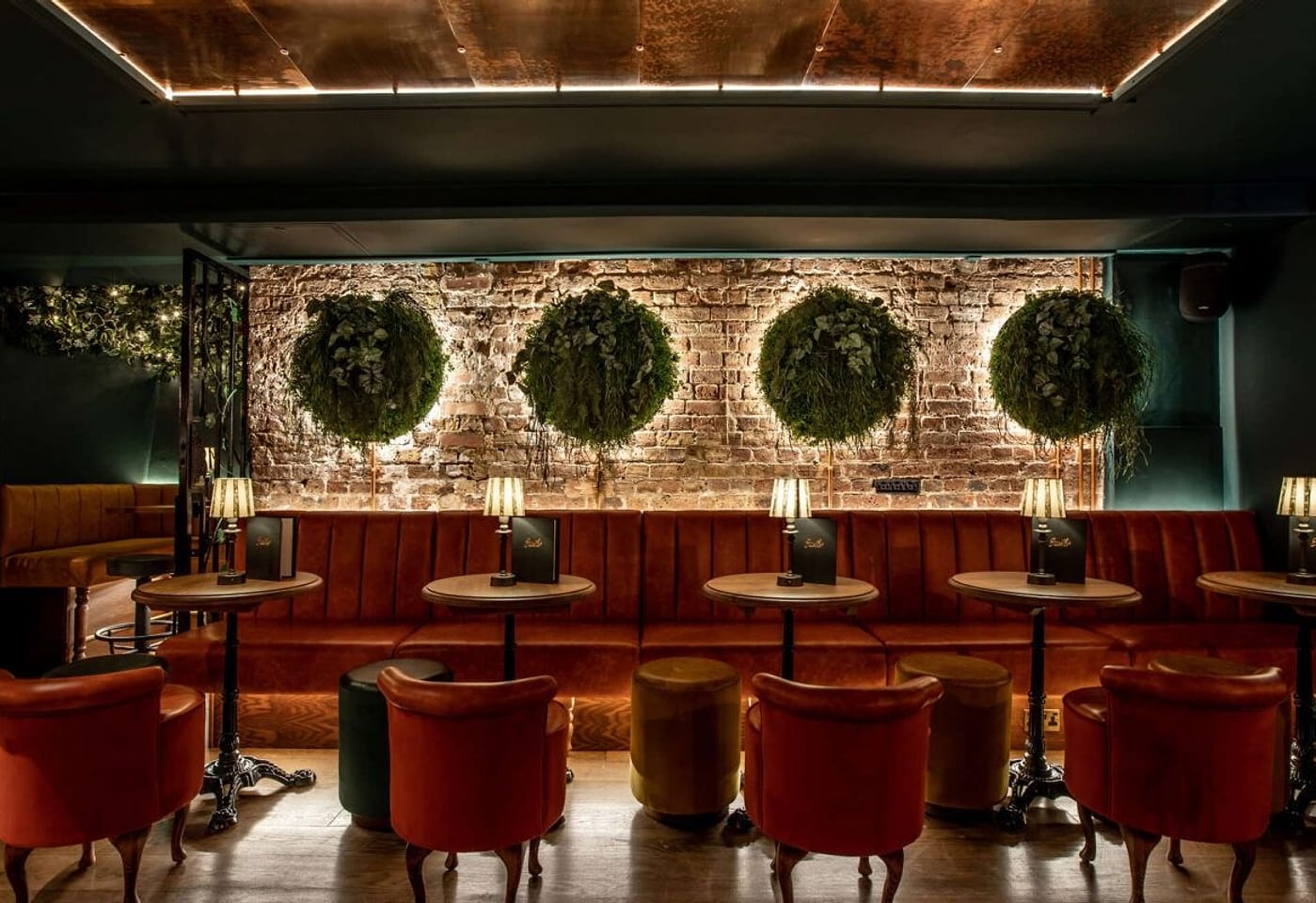 interior of smiths cocktail bar shepherds bush london bar