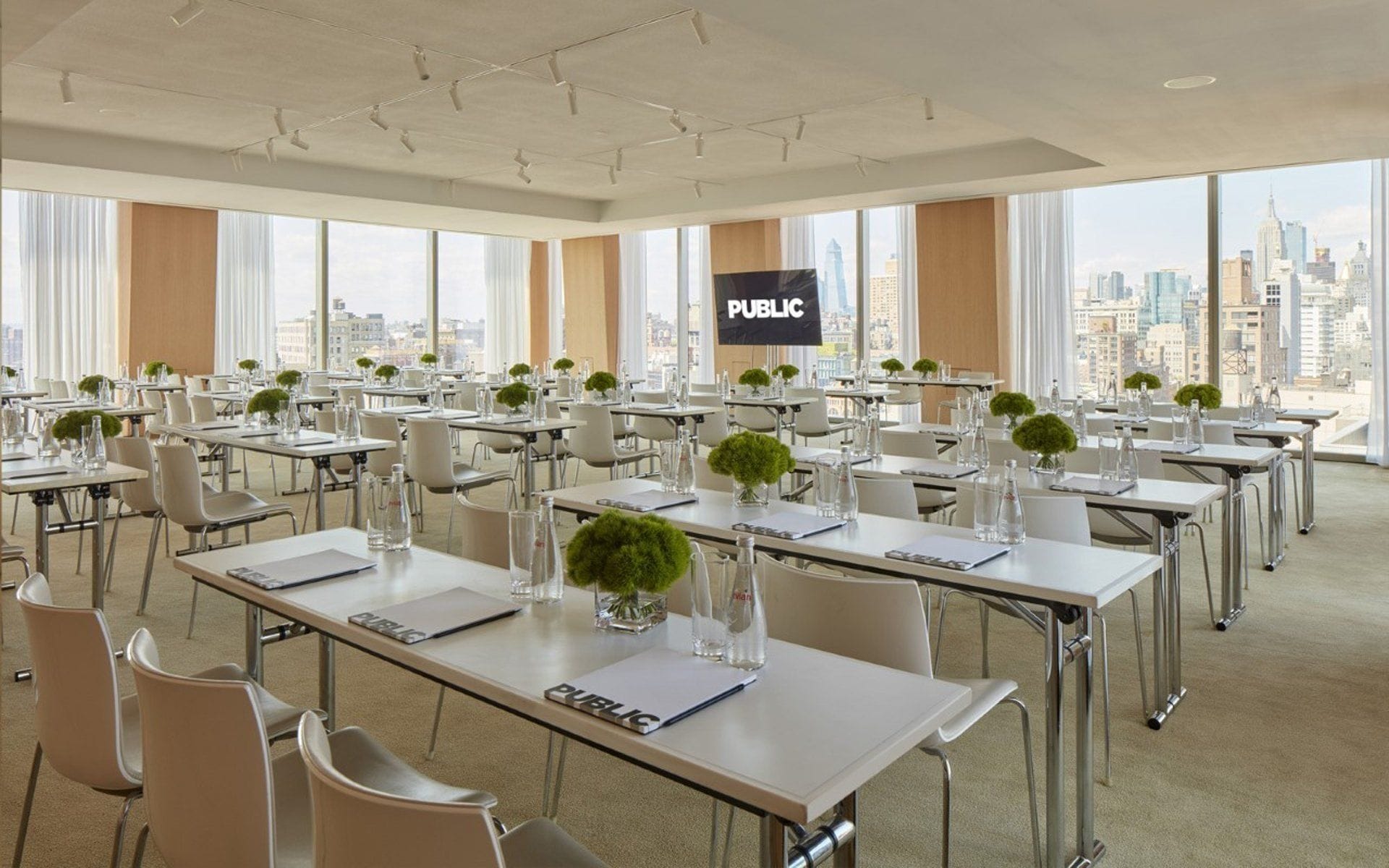 Take in the views at this sleek ballroom in New York City: Sofia at the Public Hotel image 3