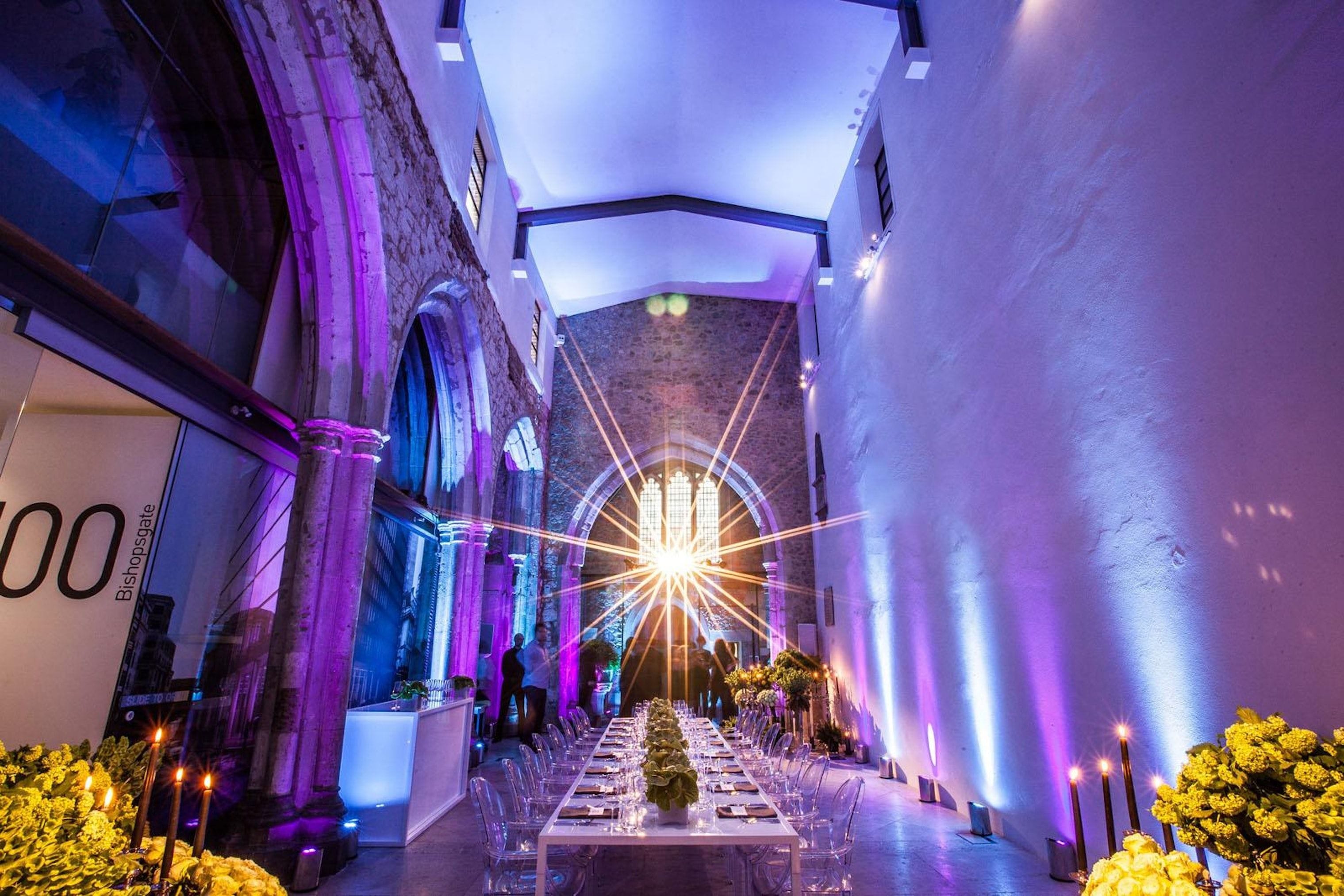 the nave at st ethelburga liverpool street conference room london