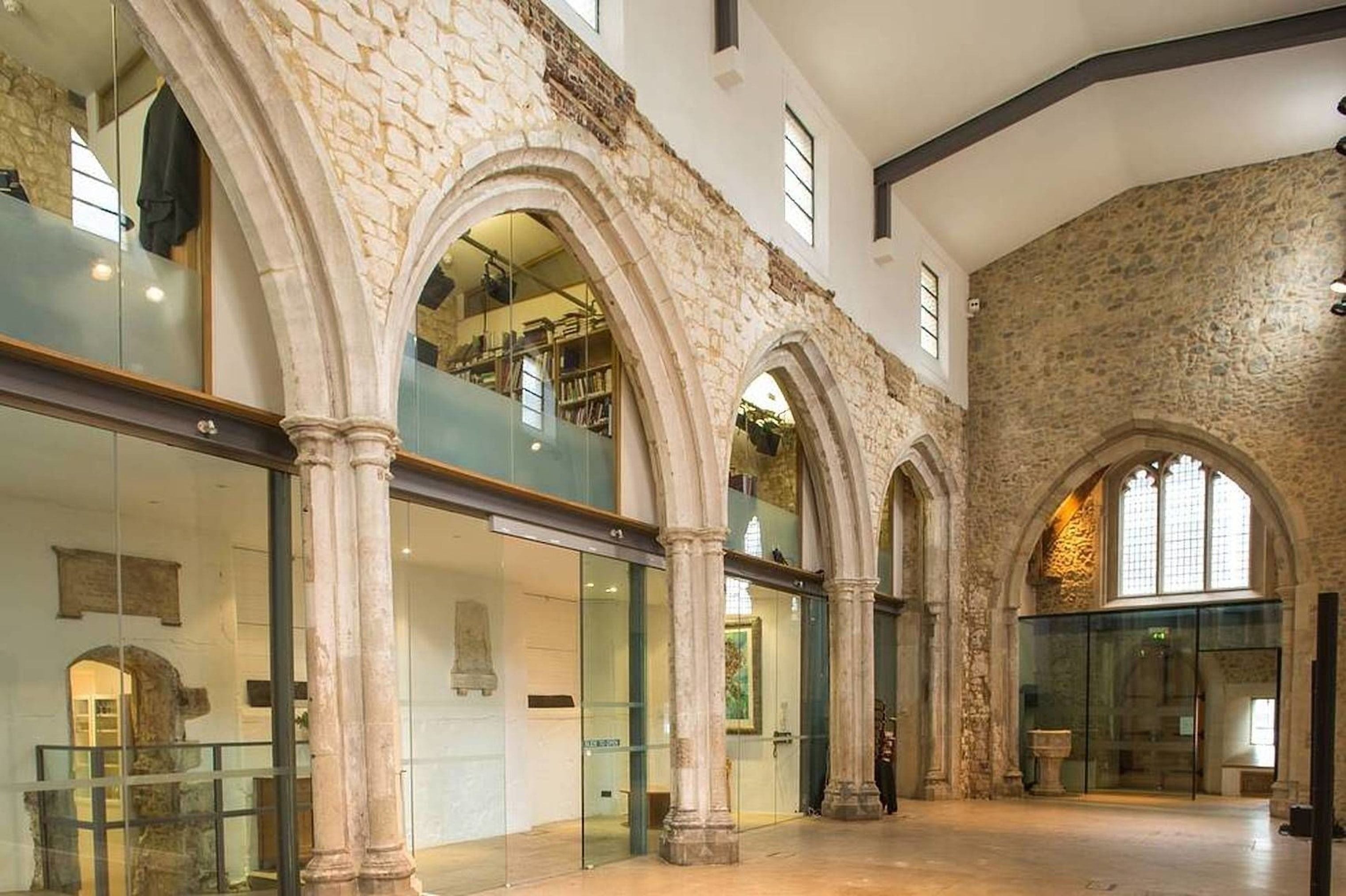 the nave at st ethelburga liverpool street conference room london