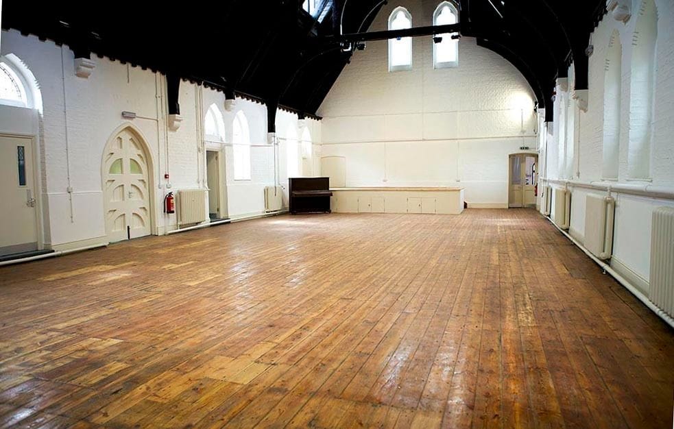 A truly versatile Hackney venue: Main Hall at St Mark’s Halls1