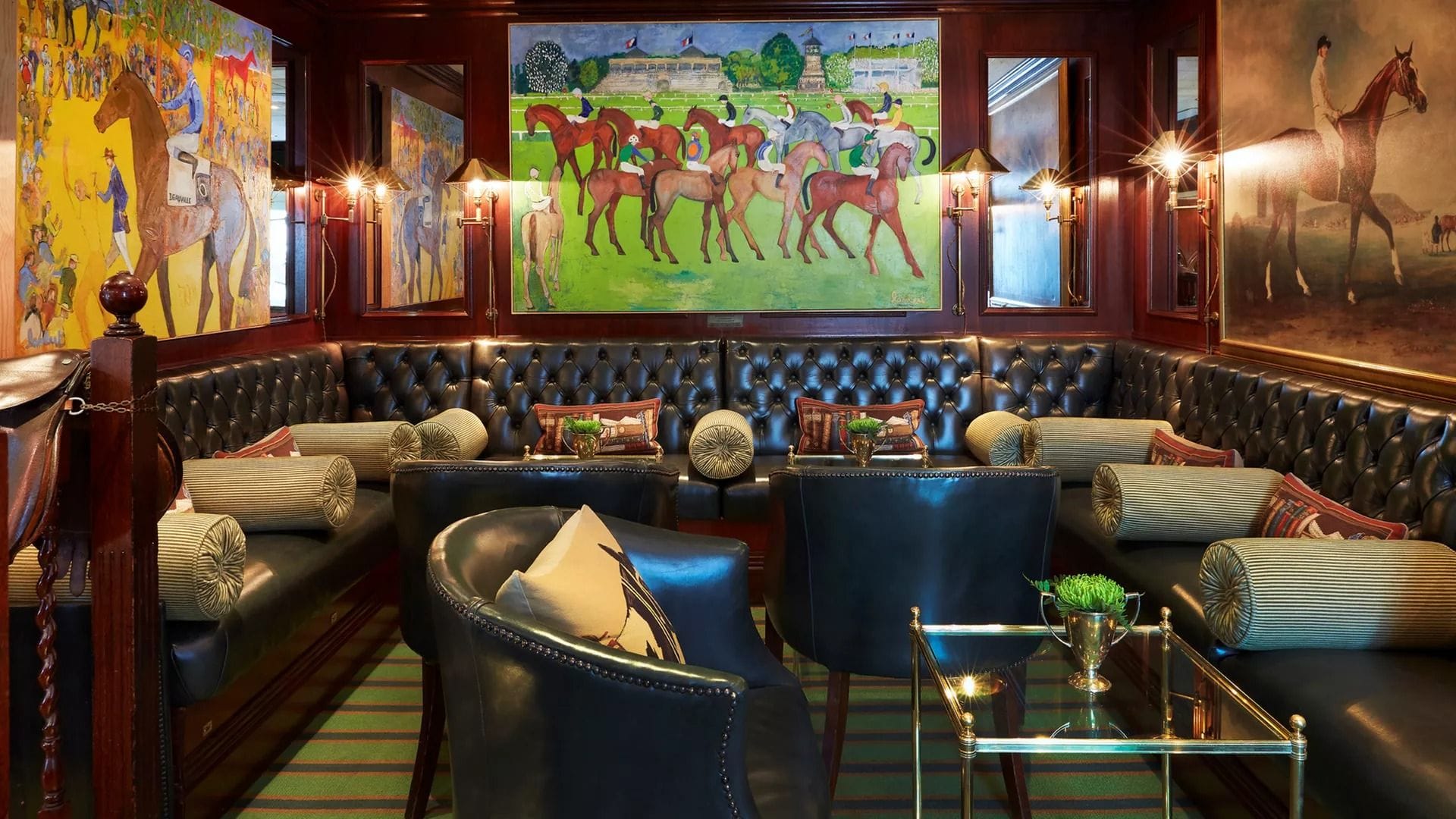 interior of stables bar south kensington london bar