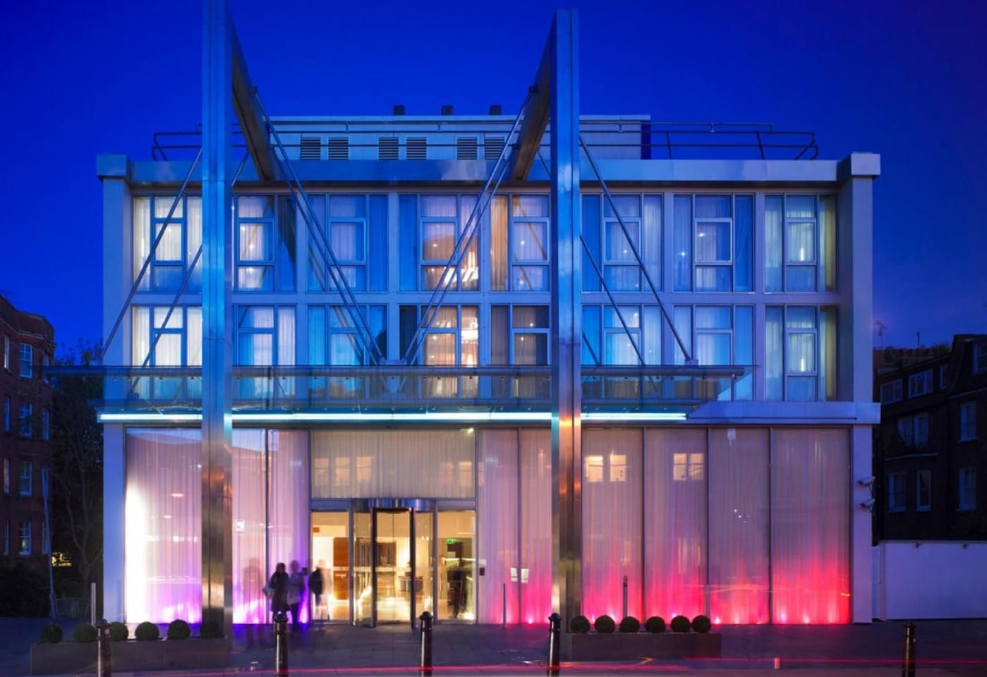 exterior of the studio bar in k west hotel and spa shepherds bush london bar