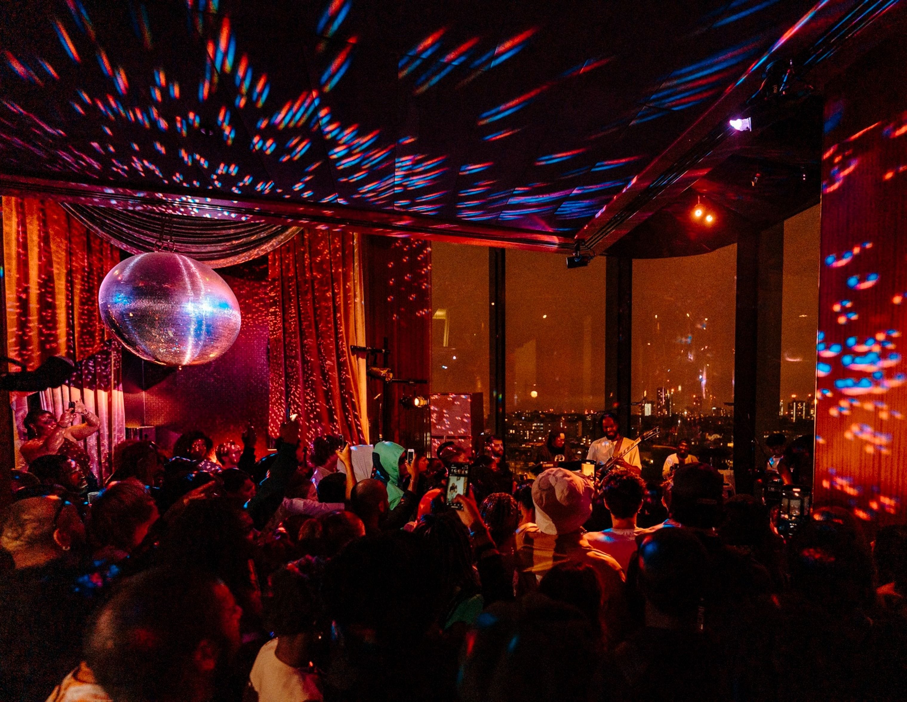 people at sweeties kings cross cocktail bar london