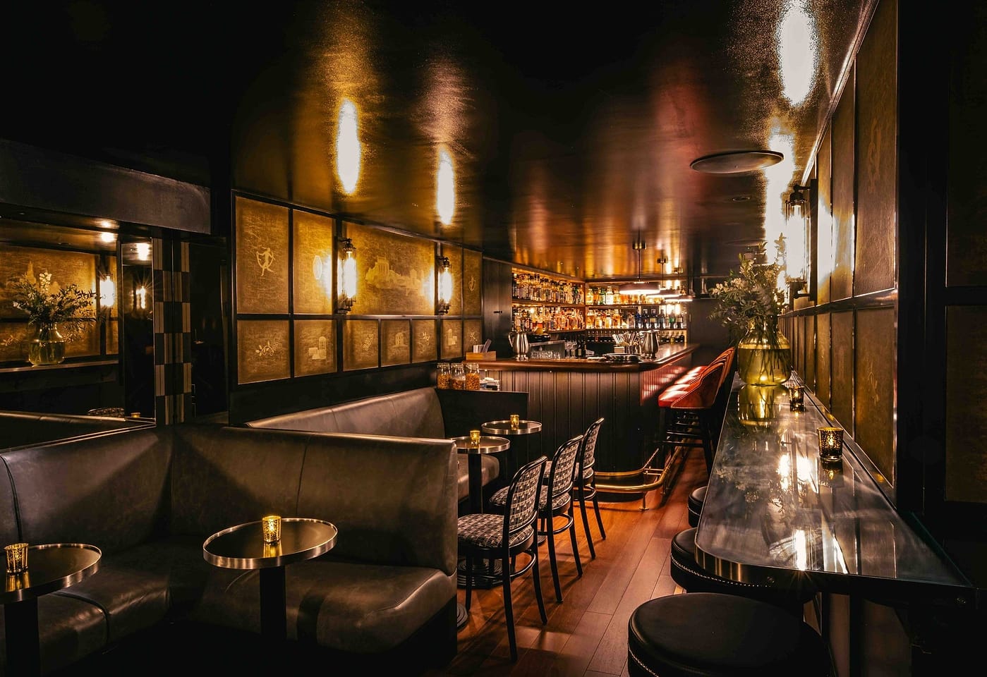 interior of swift borough bar london