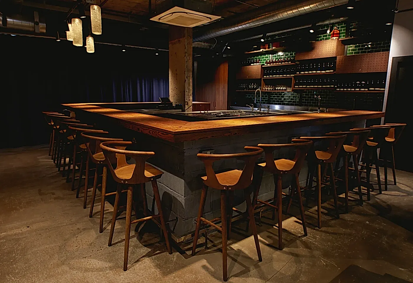 interior of tayer at tayer and elementary in old street in london