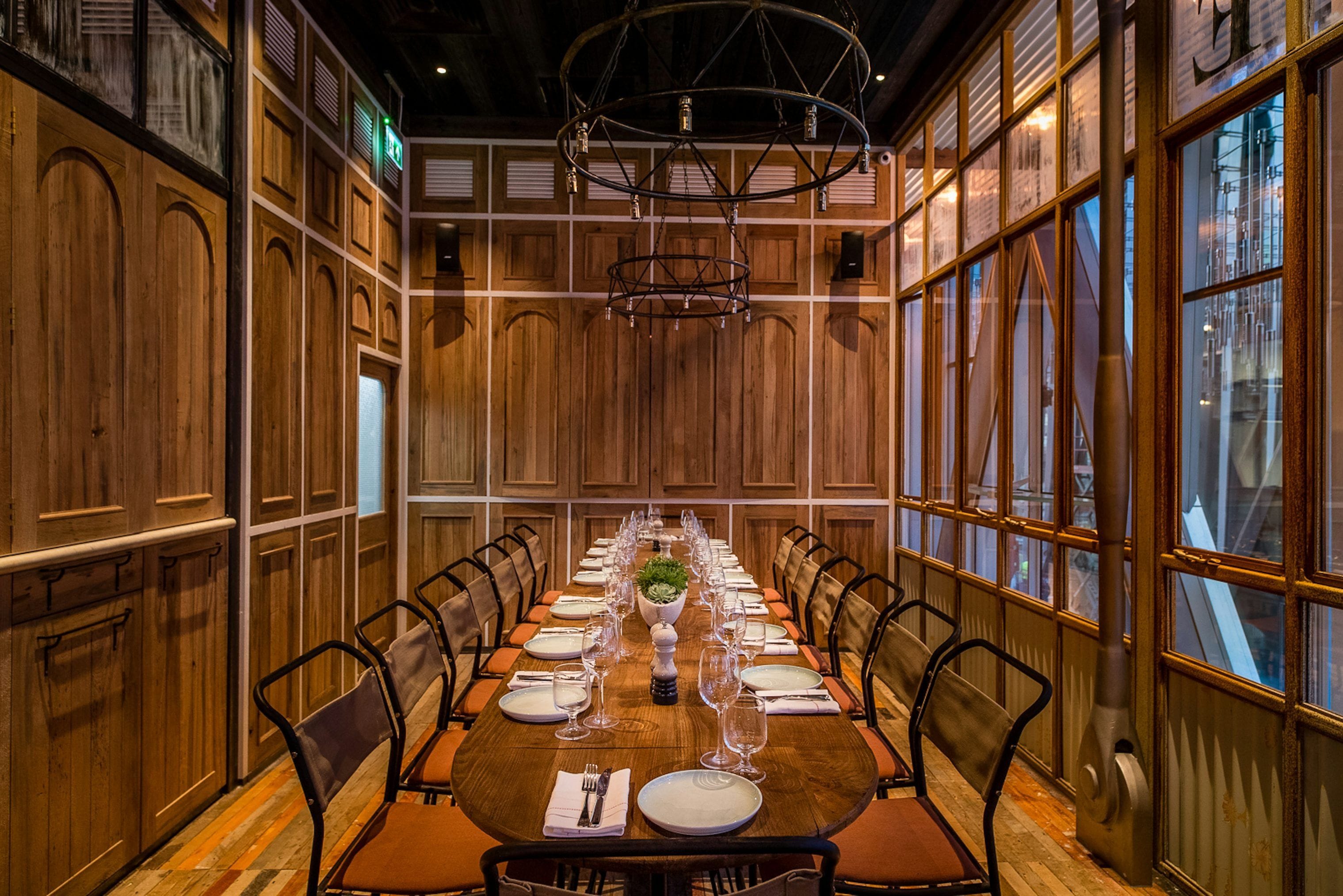 the cabin rail house victoria westminster private dining london