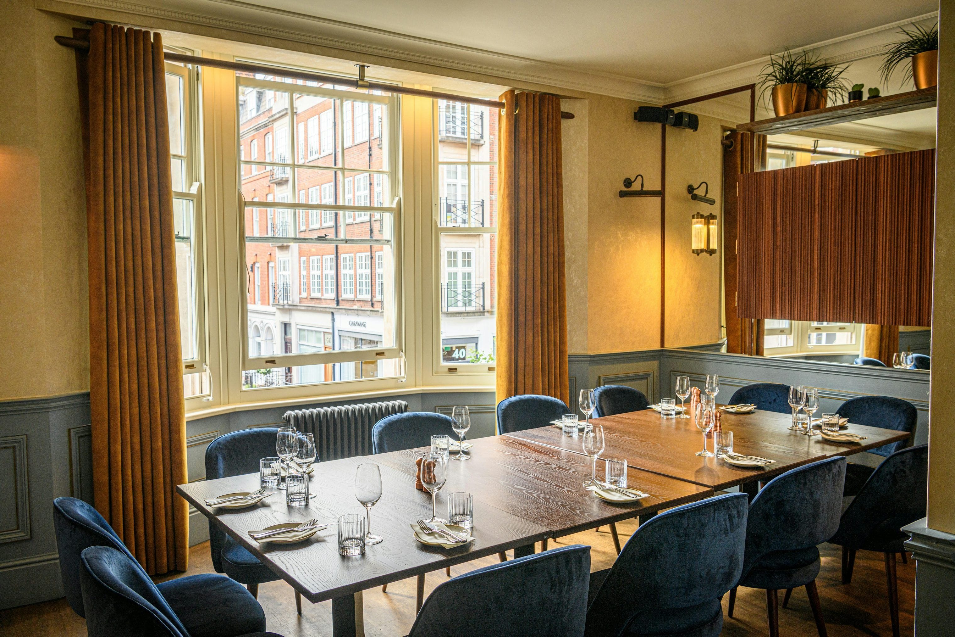 the cavendish marylebone private dining london