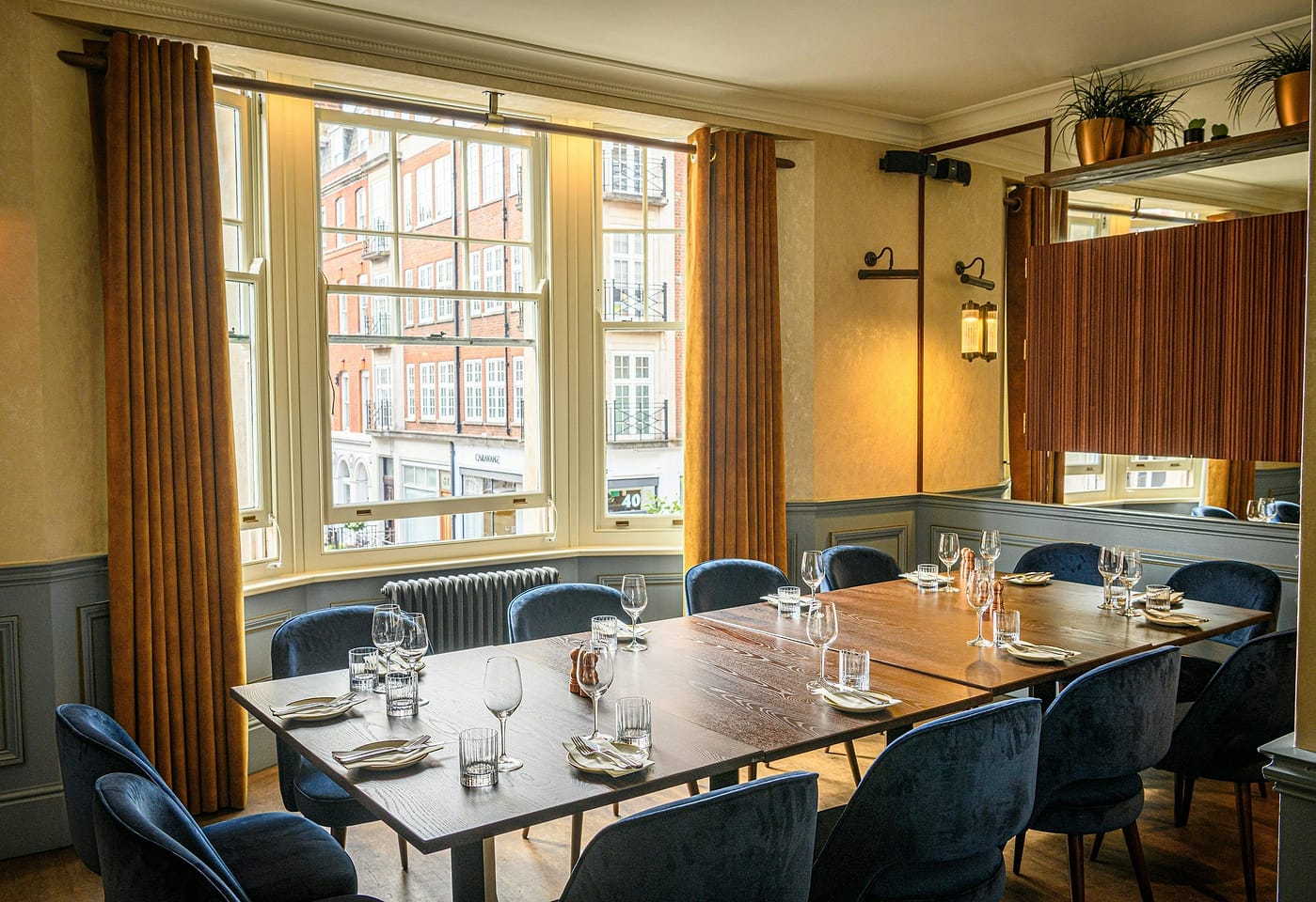 the cavendish marylebone private dining london