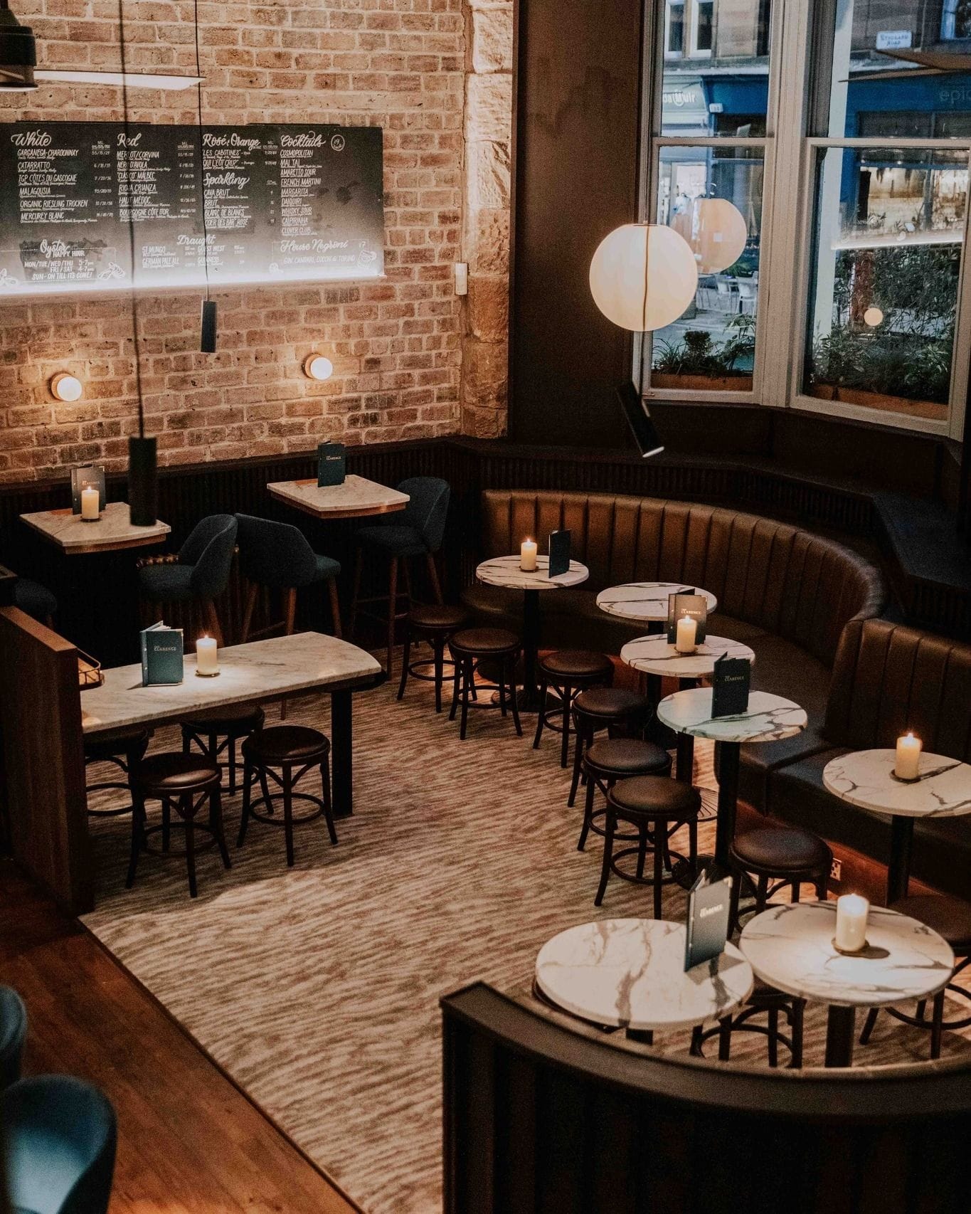 the clarence glasgow private dining